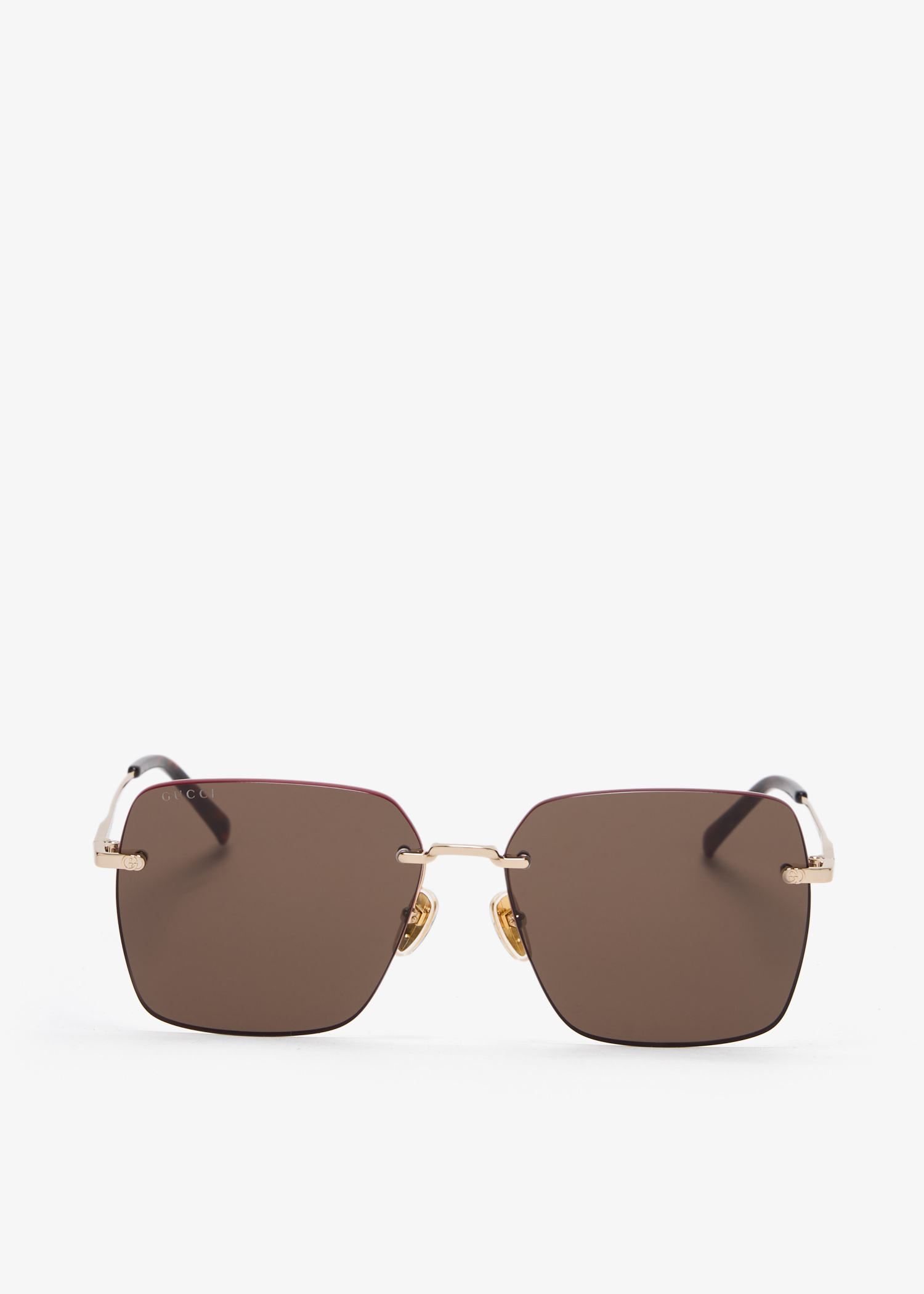 

Specialized fit square sunglasses, Gold