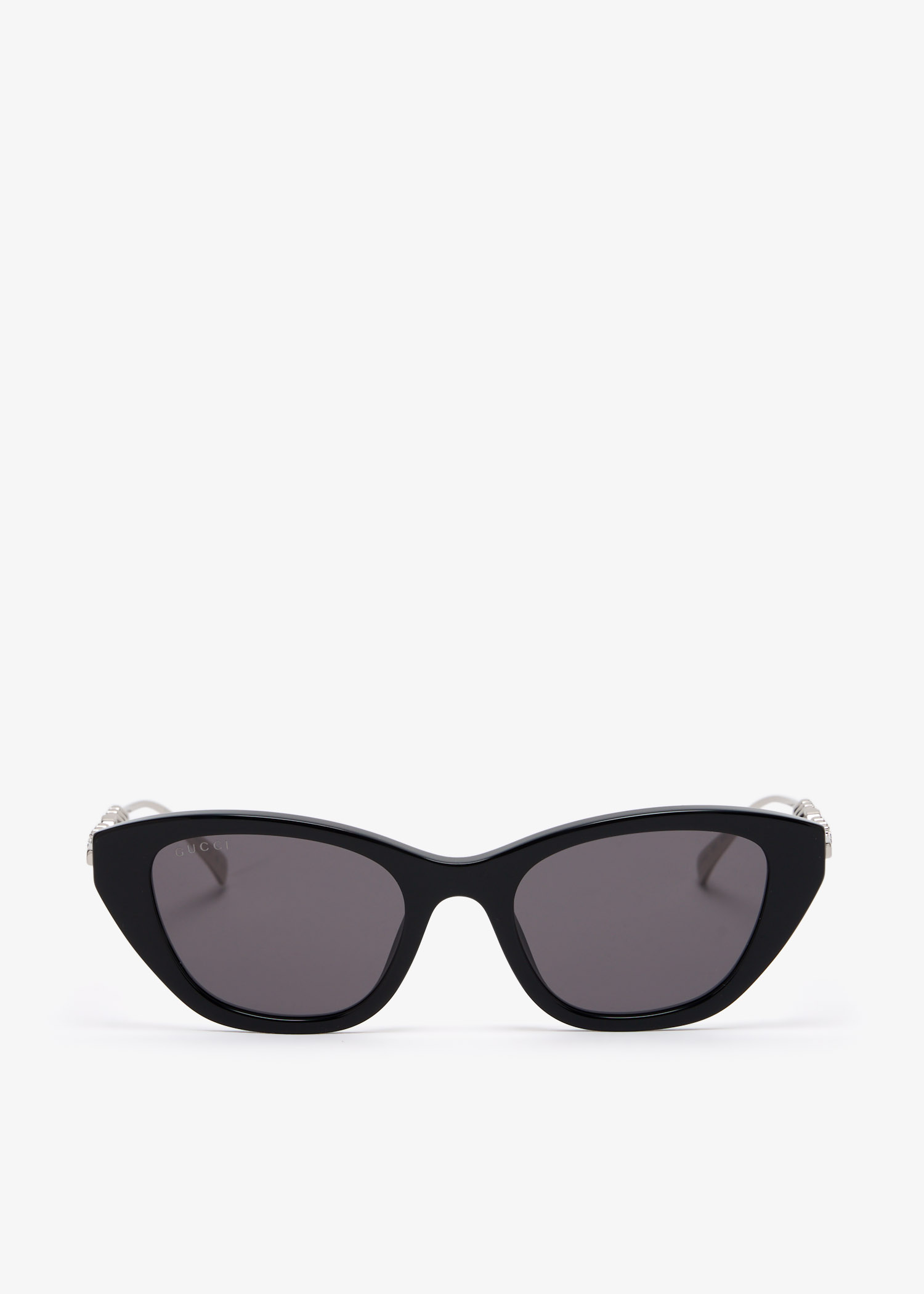 

Cat-eye frame sunglasses, Black