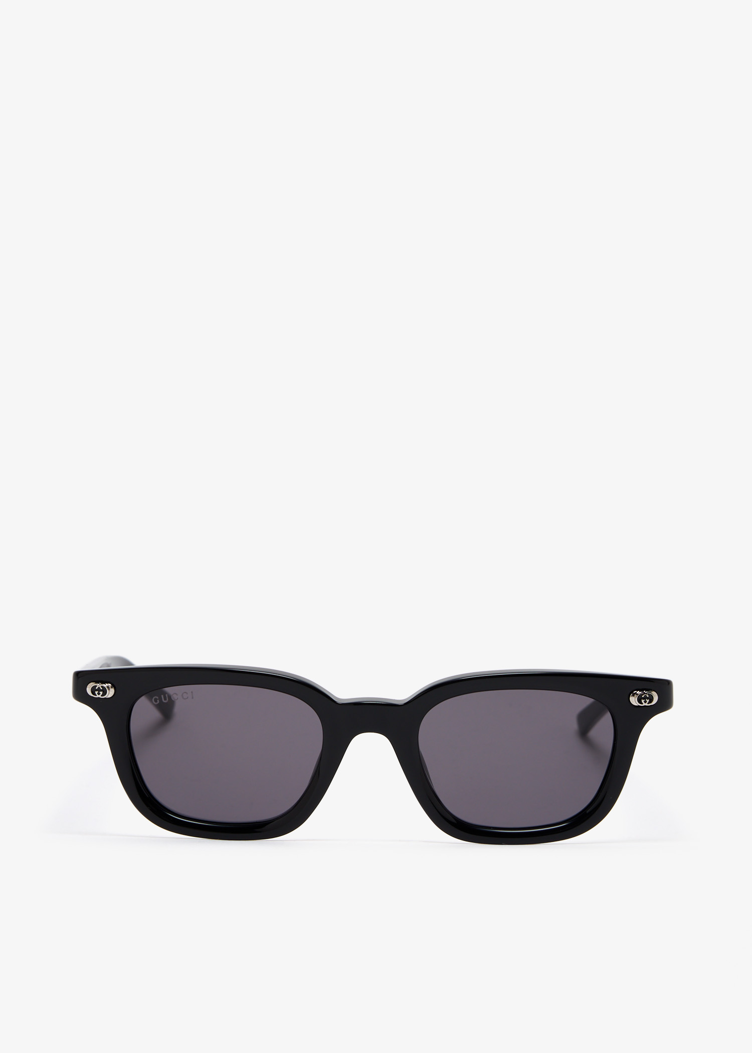 

Oval frame sunglasses, Black