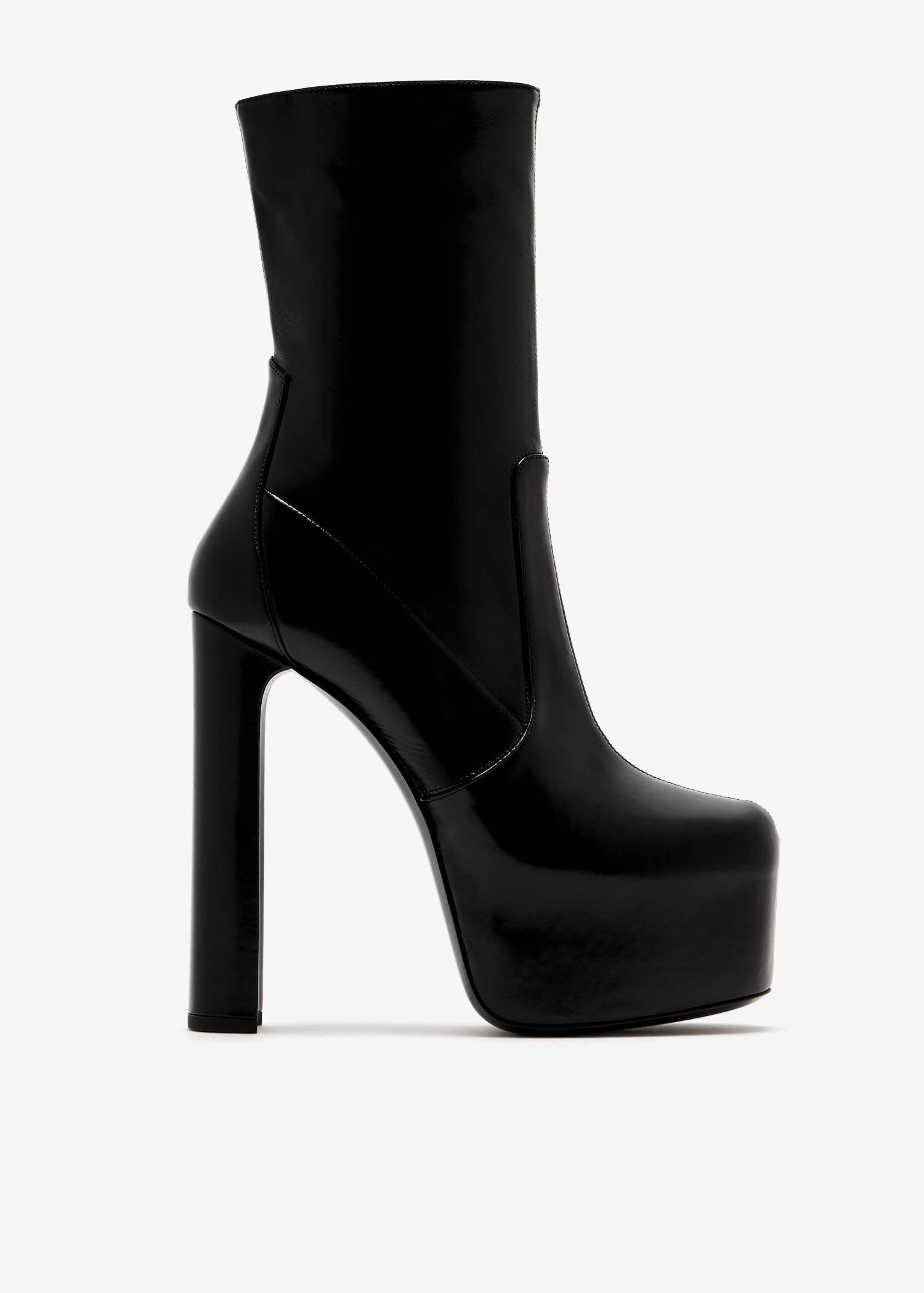 

Billy platform booties, Black