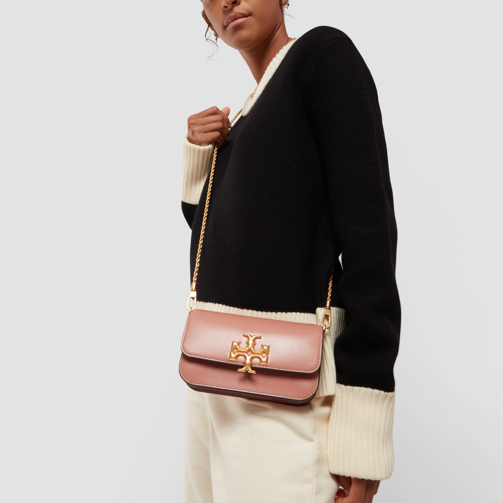 

Eleanor phone crossbody bag, Pink