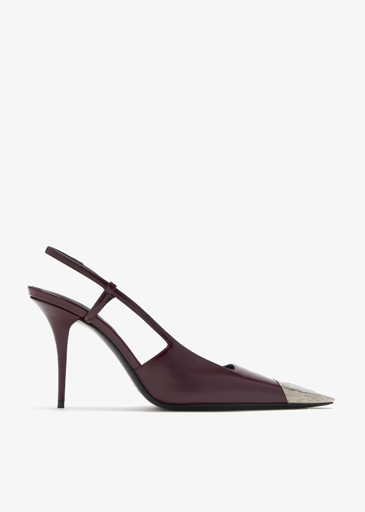 

Jeanne slingback pumps, Burgundy