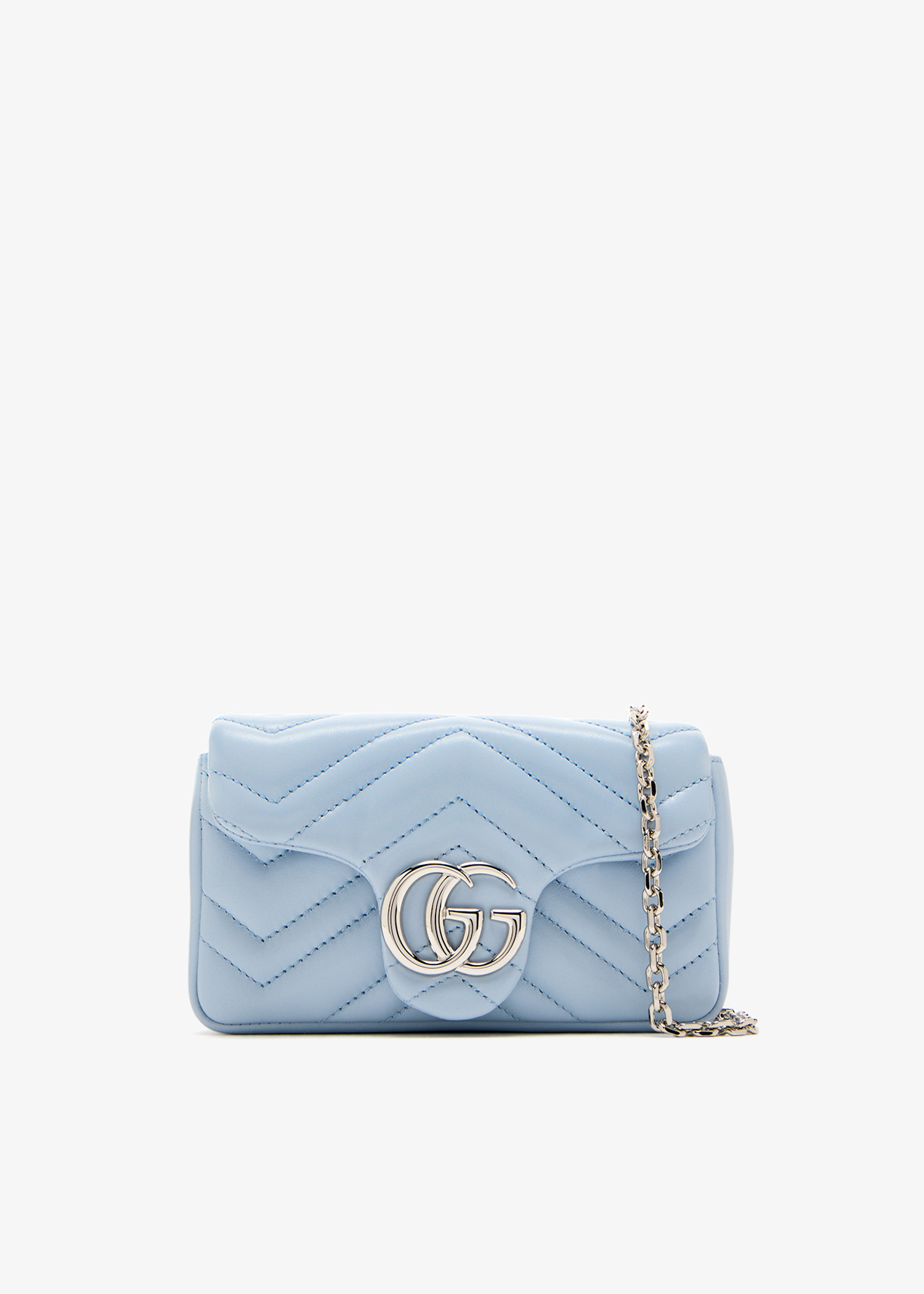 

GG Marmont mini shoulder bag, White