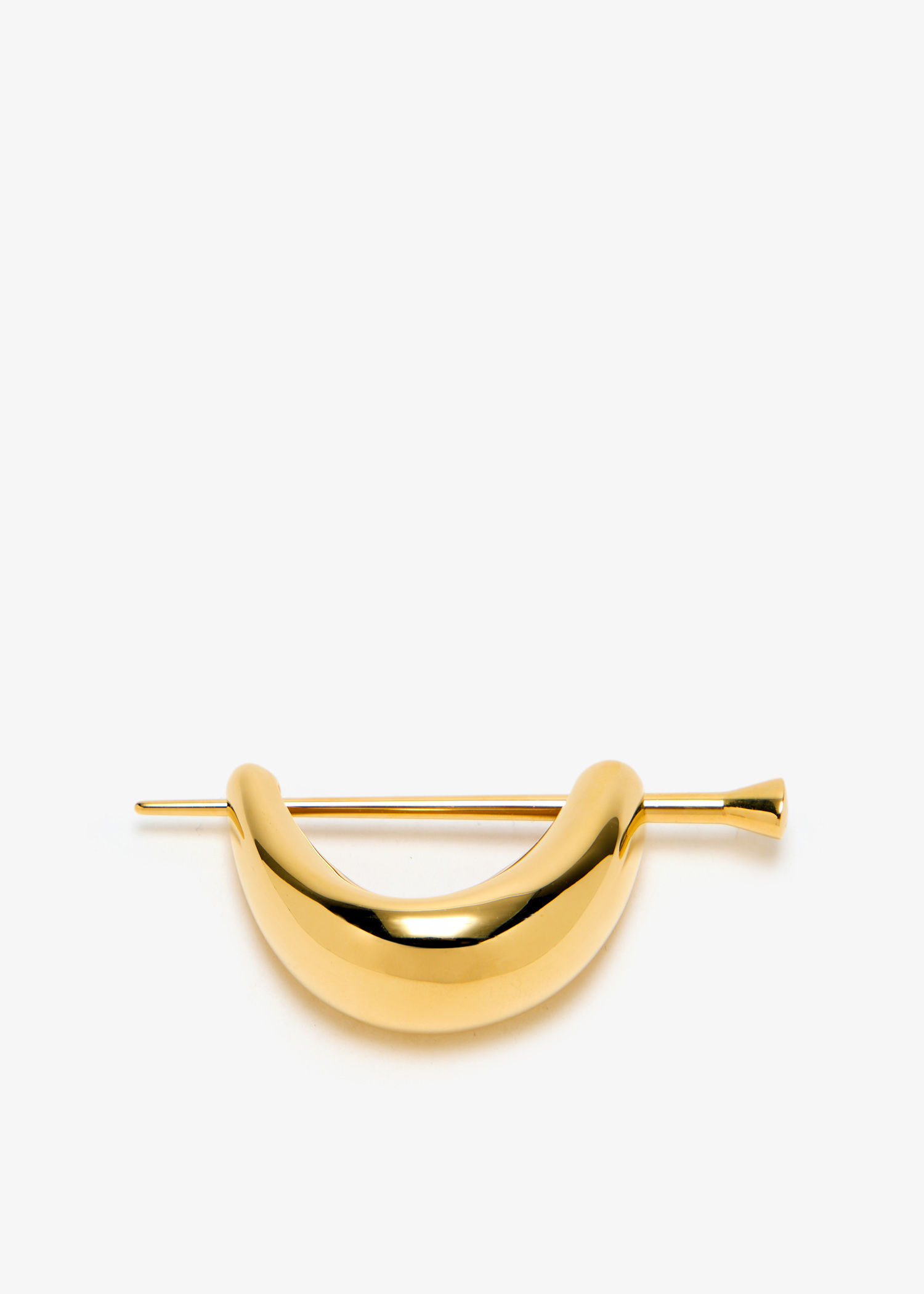 

Ellipse hair clip, Gold