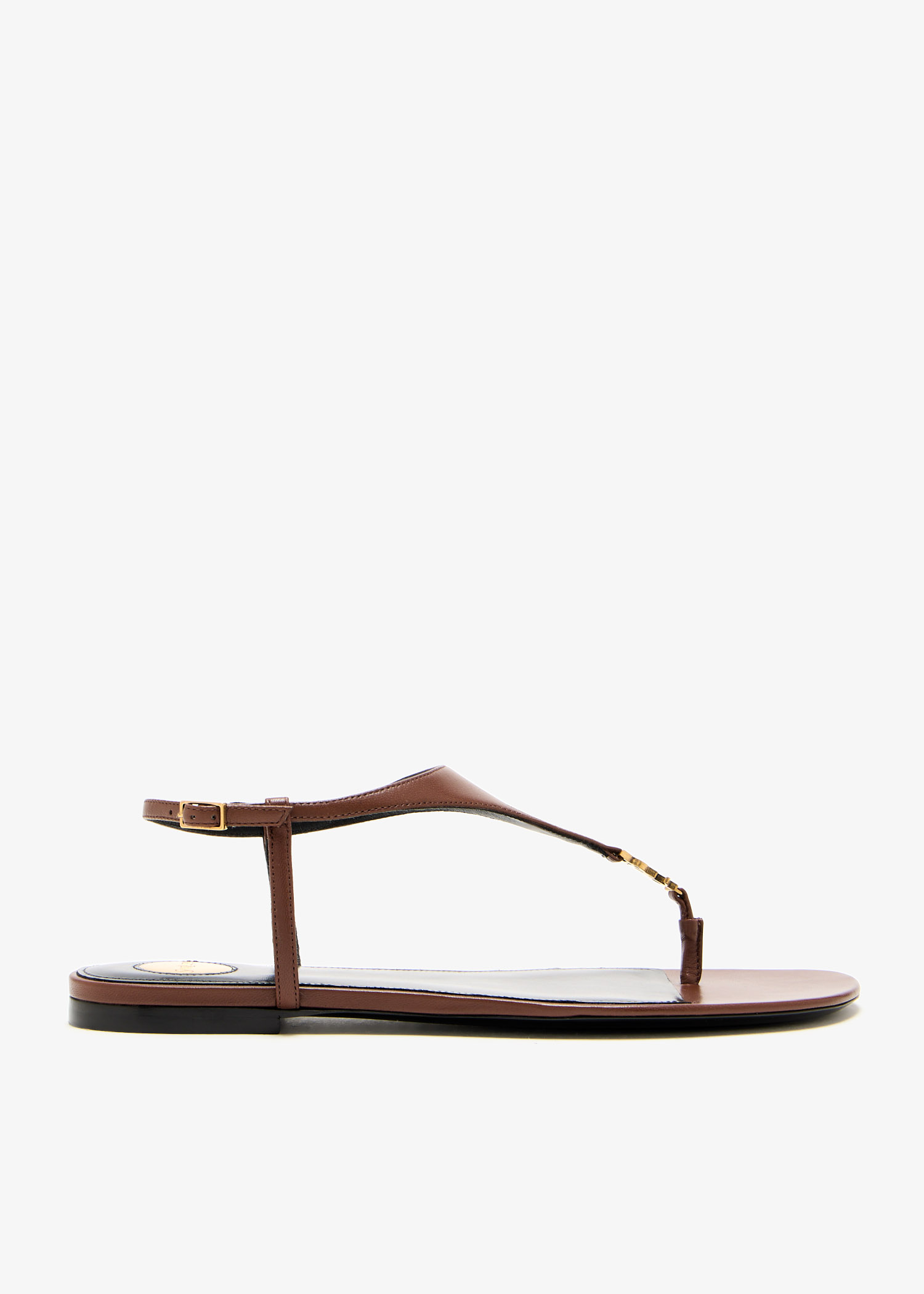 

Cassandra flat sandals, Brown