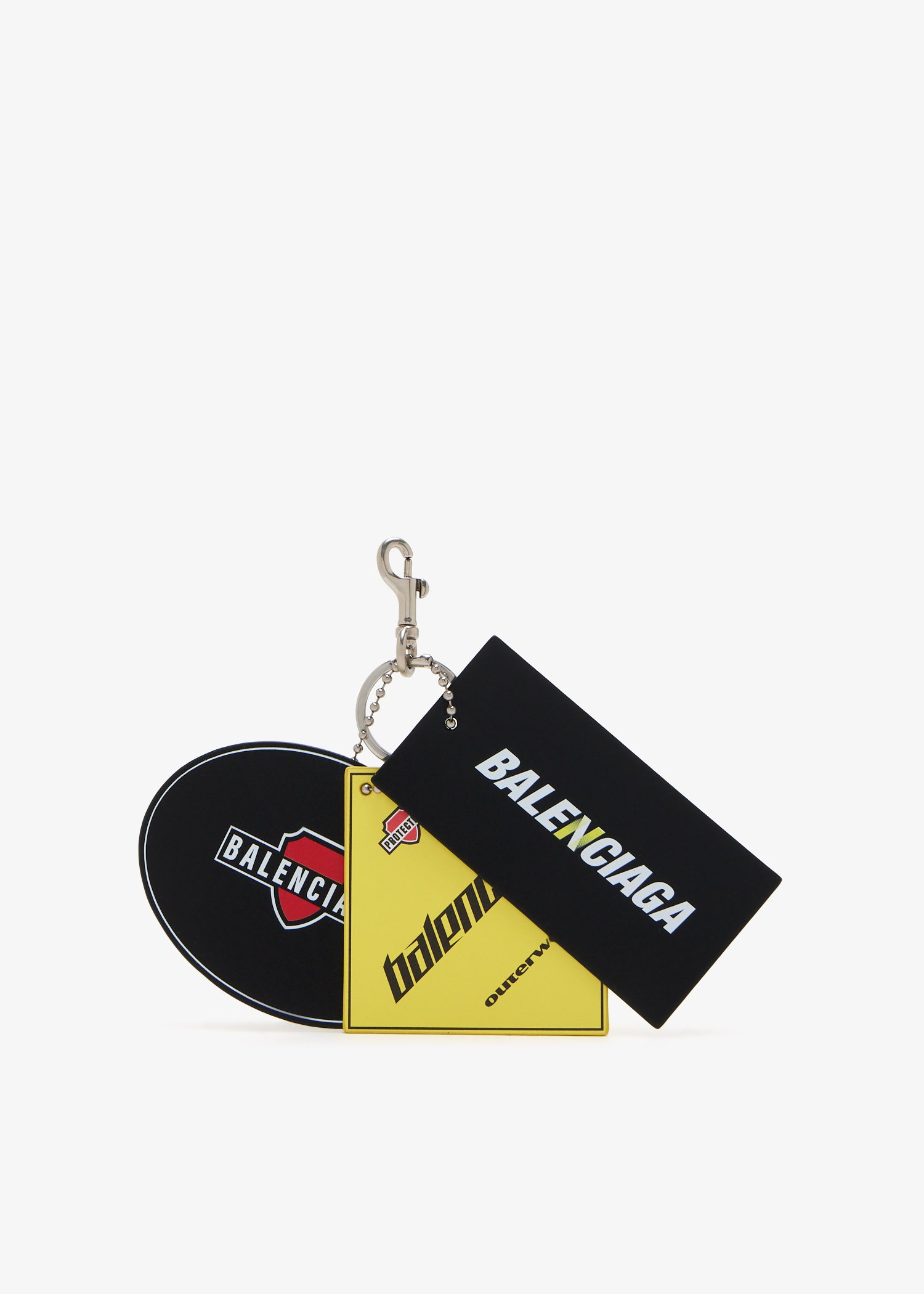 

Logo keyring charm, Multicolored