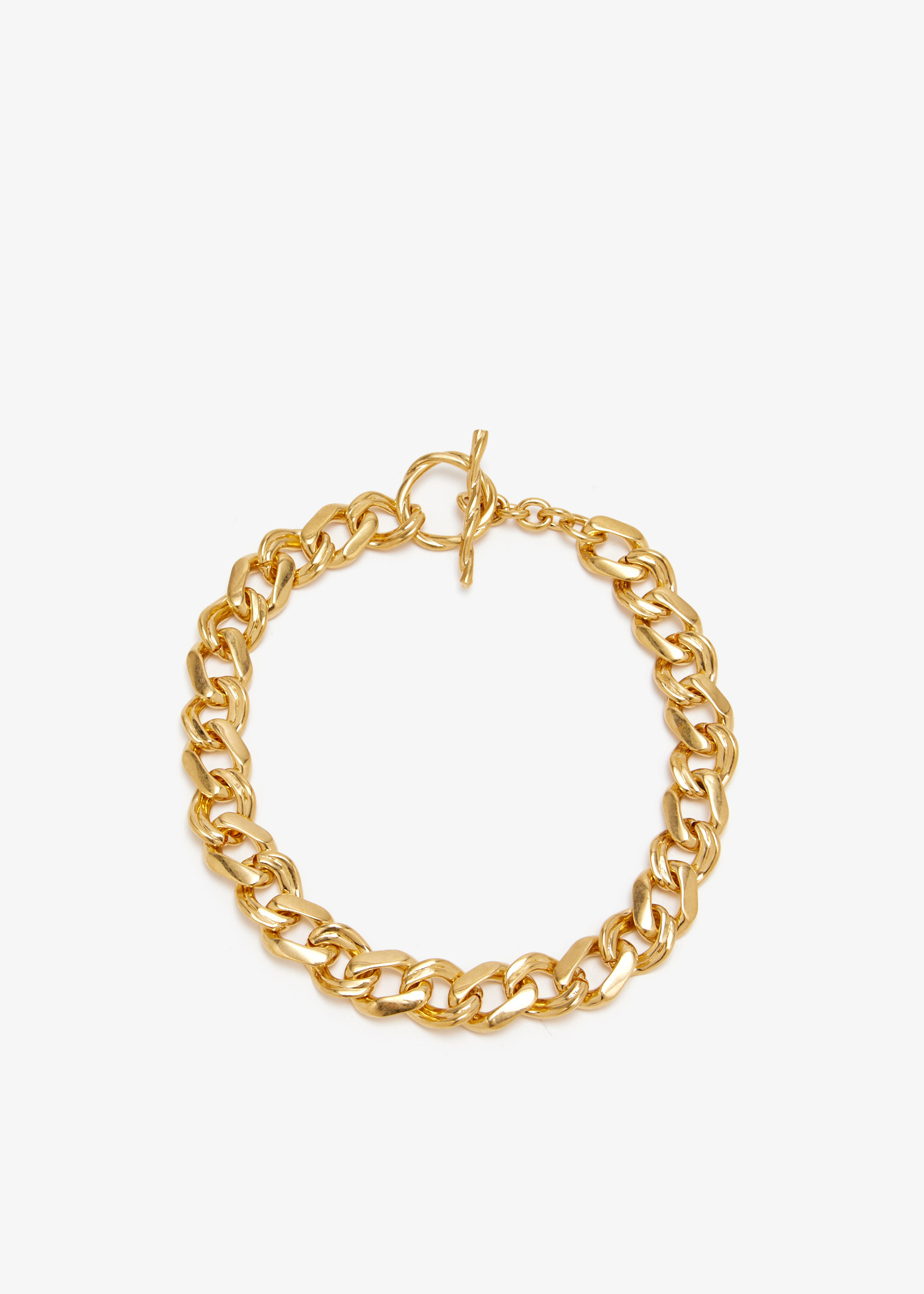 

Chain choker, Gold