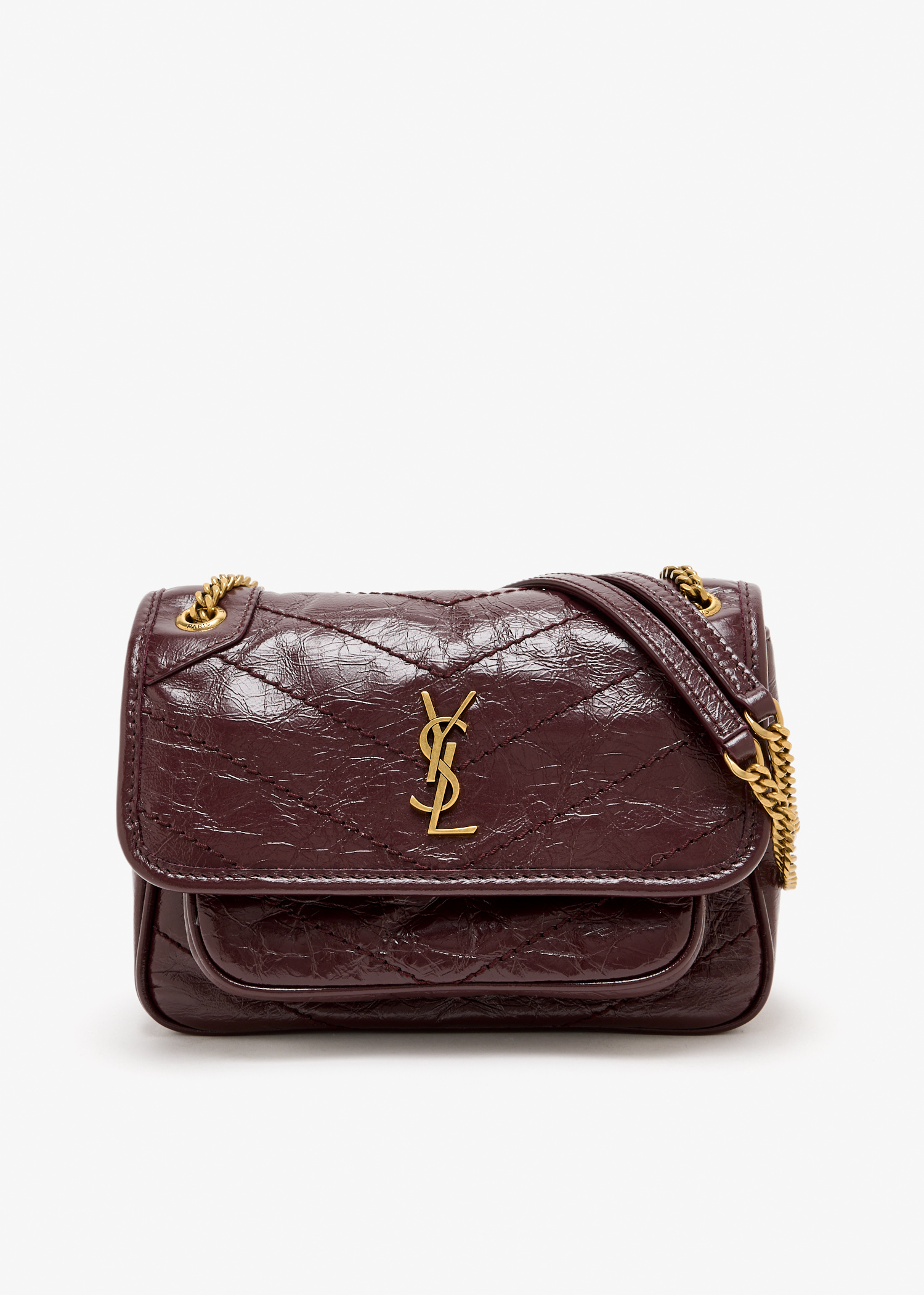 

Niki mini shoulder bag, Burgundy
