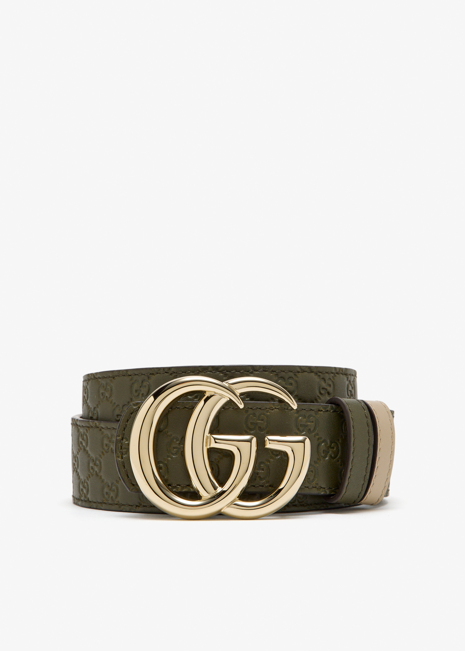 

Reversible GG Marmont belt, Green