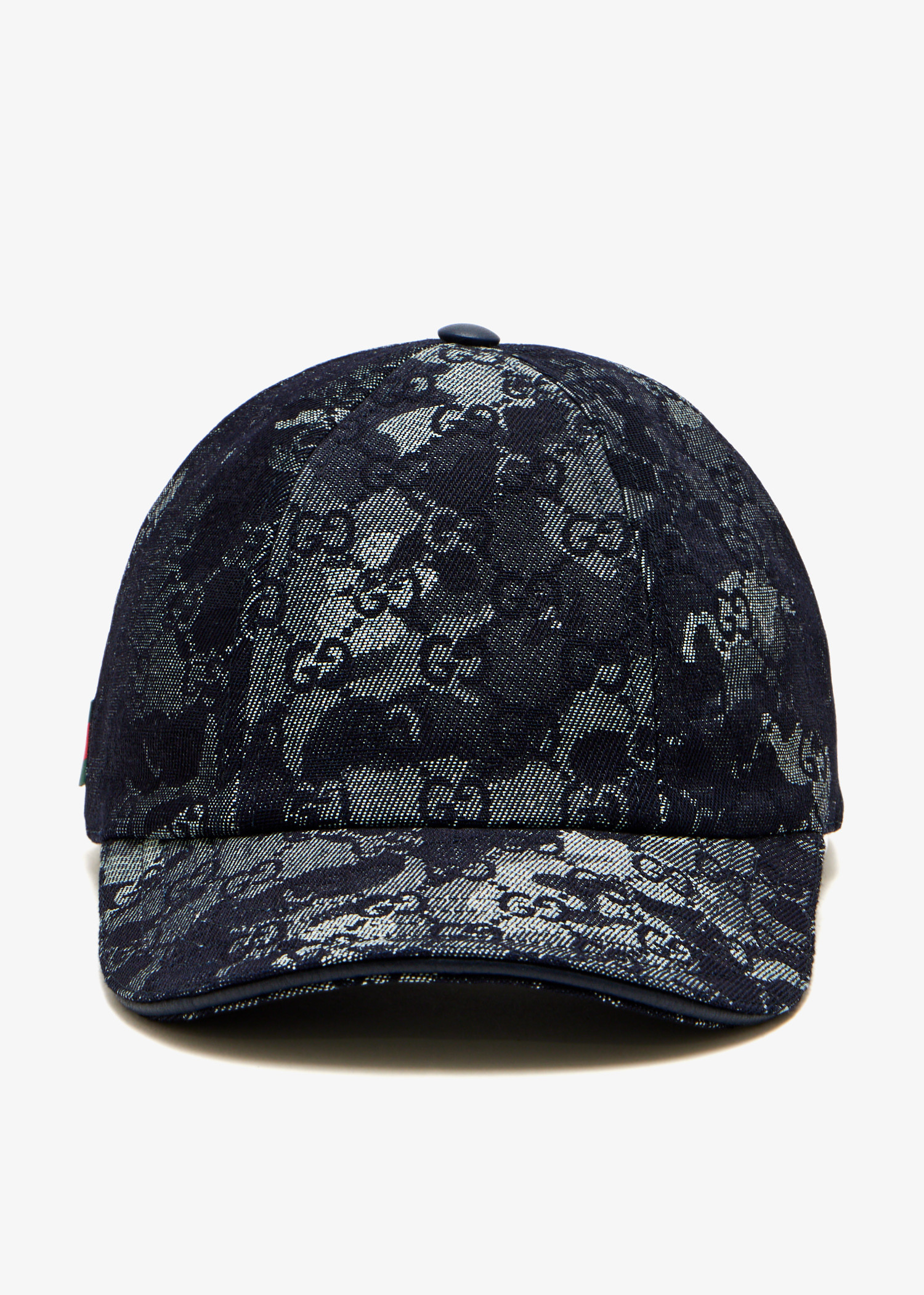 

GG denim baseball hat, Printed