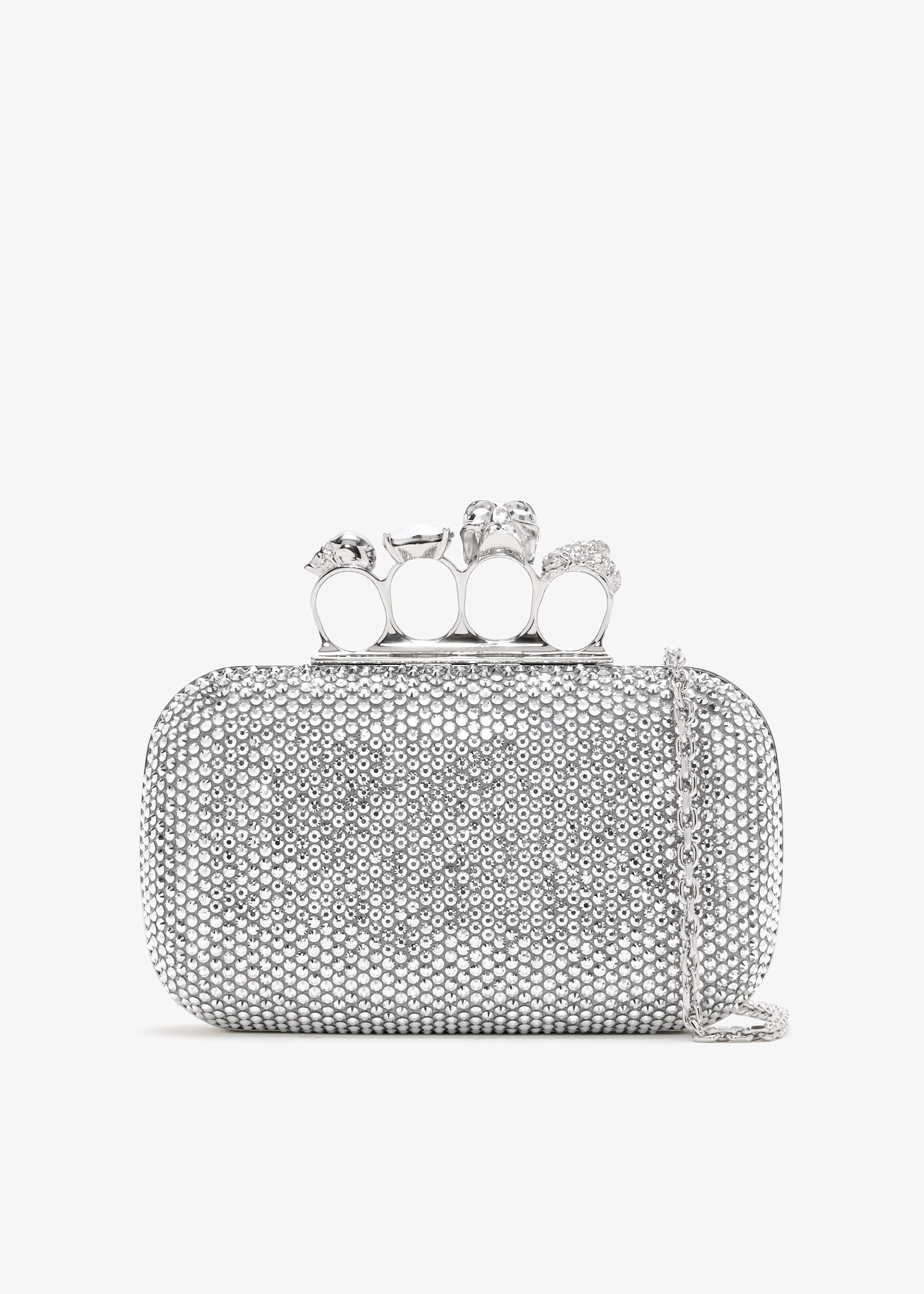 

Knuckle clutch, Silver