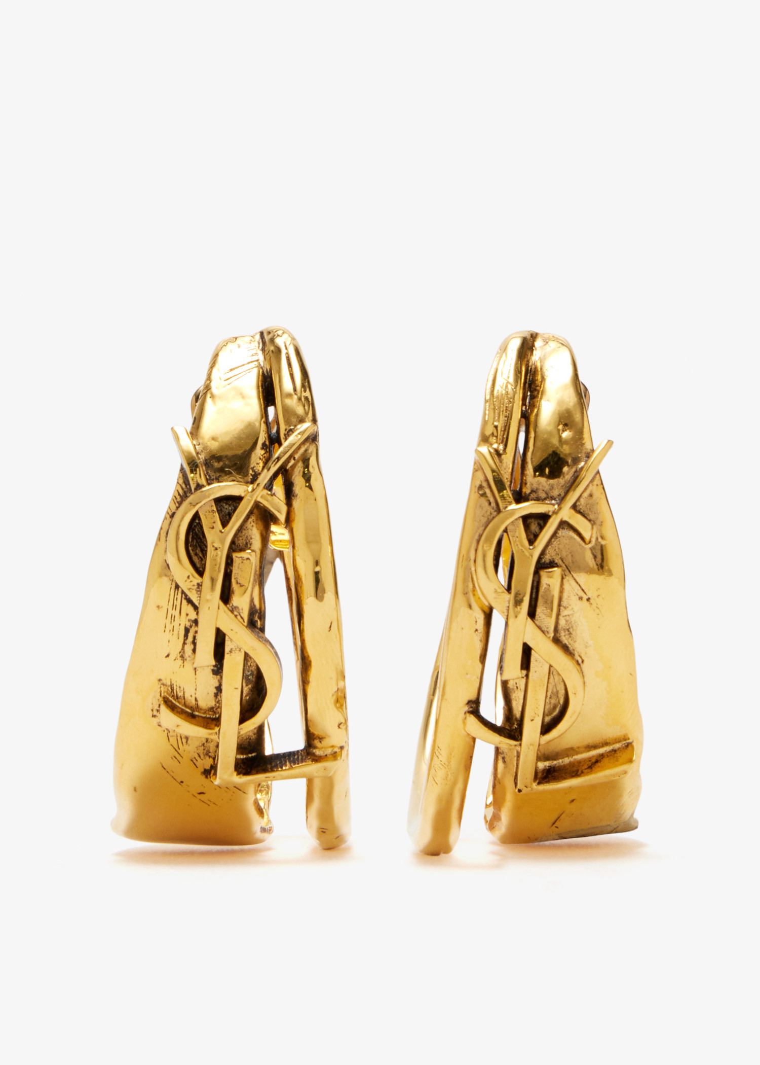 

Cassandre large earrings, Gold