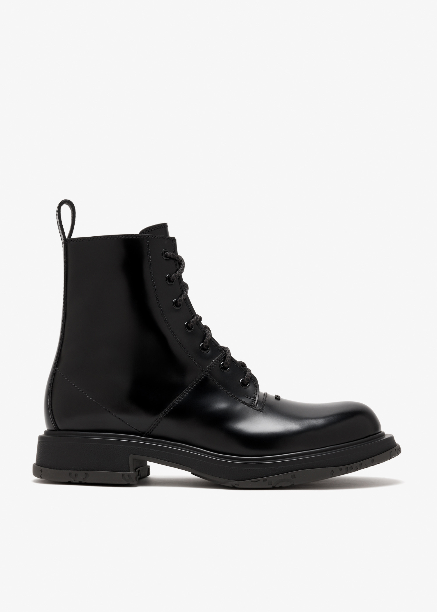 

Lace-up boots, Black