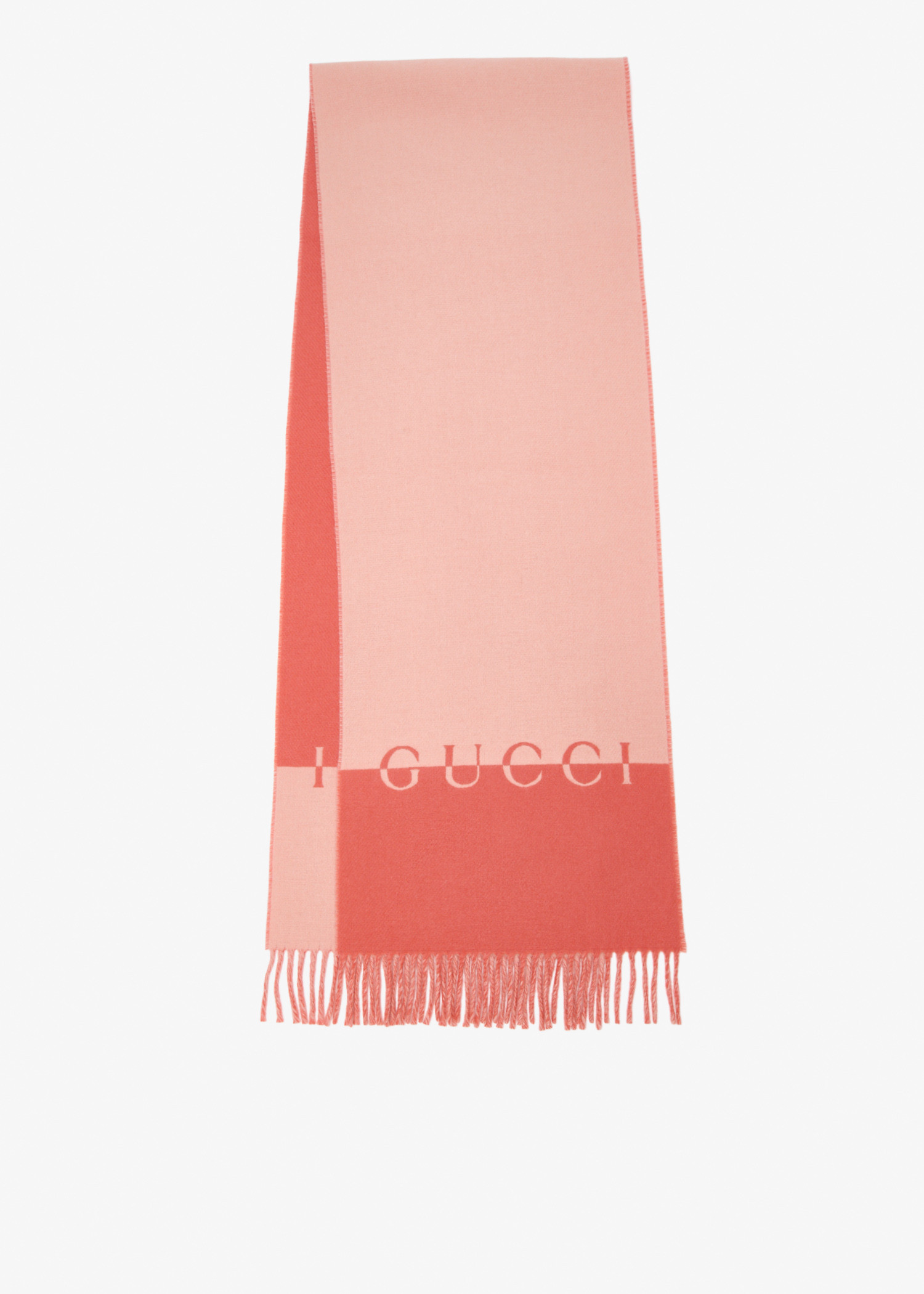 

Wool cashmere scarf, Pink
