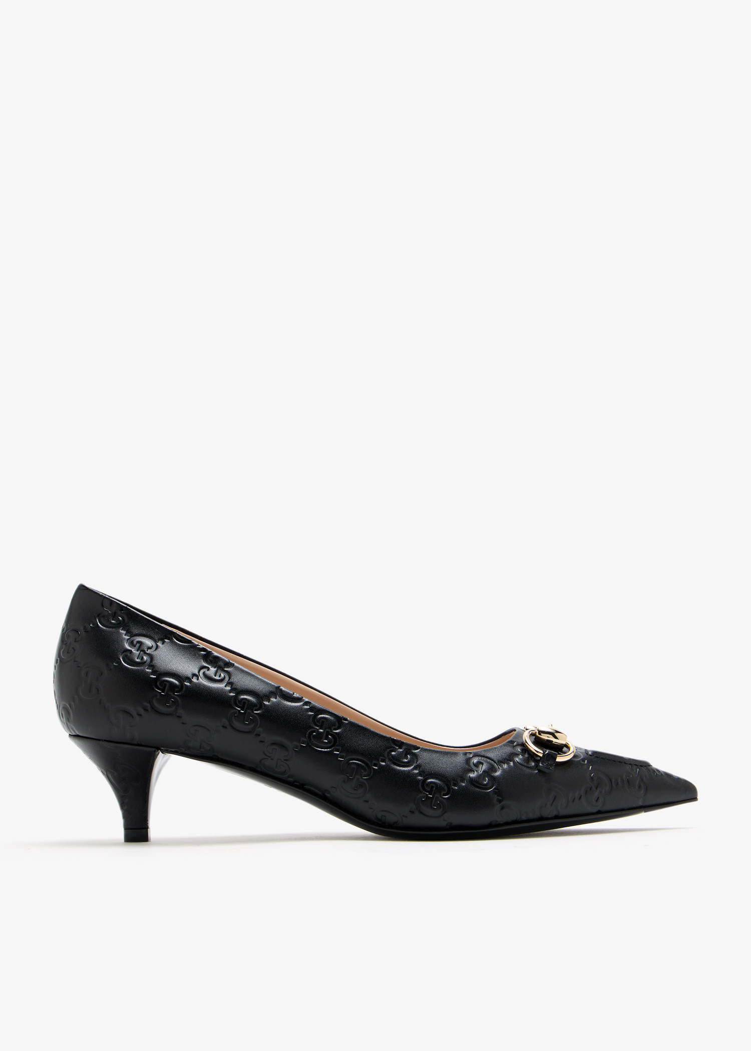 

Horsebit pumps, Black