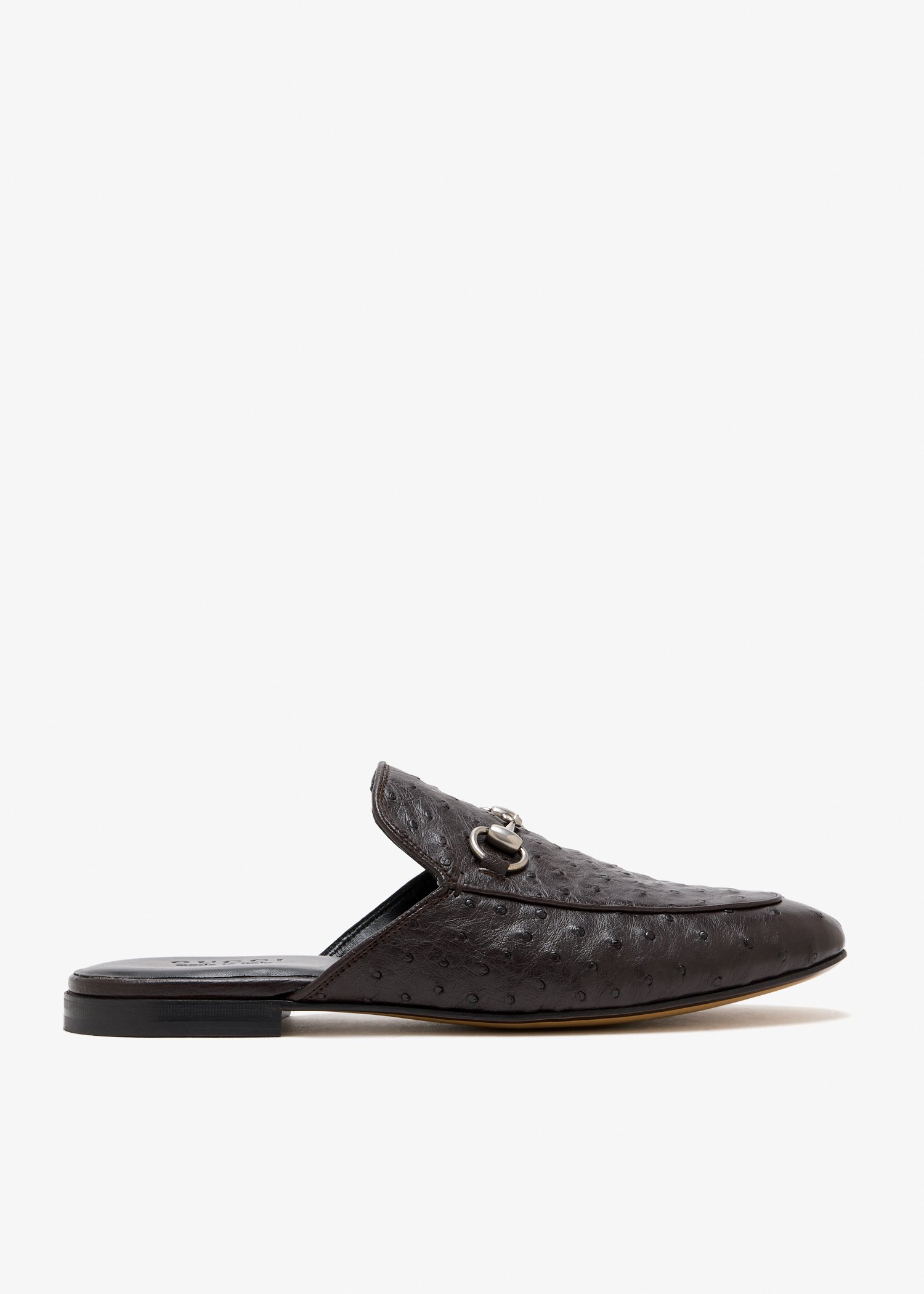 

Horsebit slippers, Brown