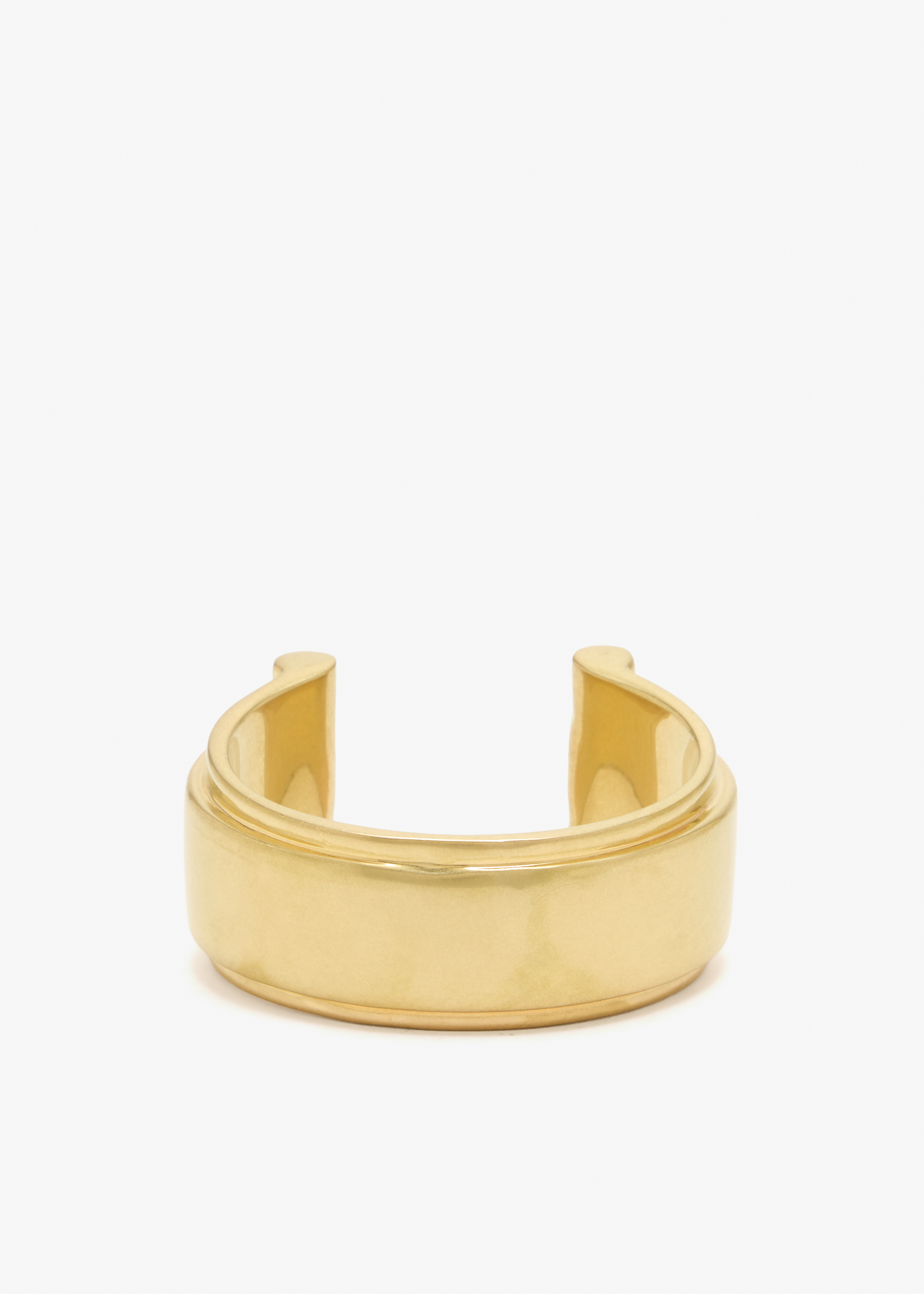 

Scroll cuff, Gold