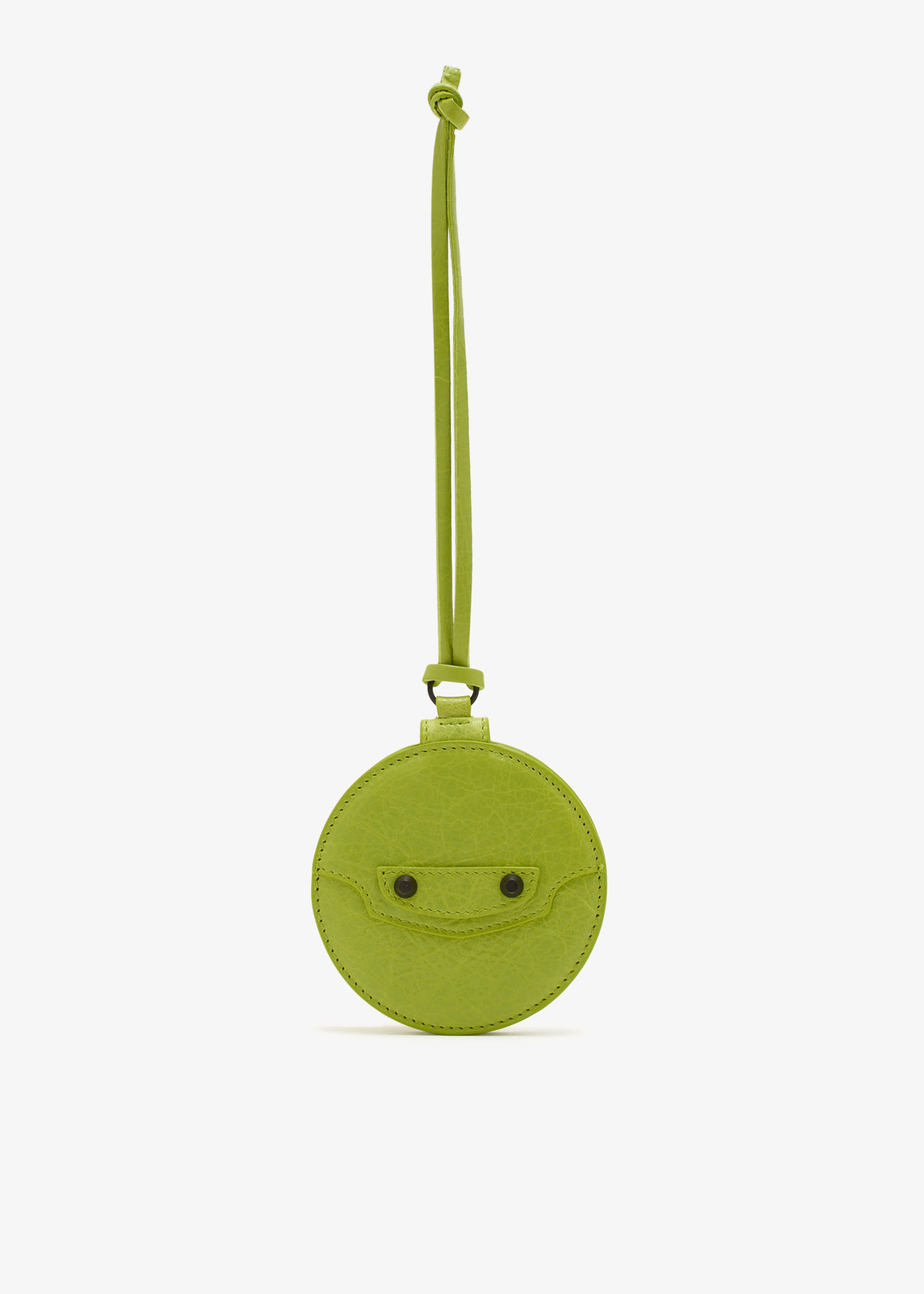 

Le City round mirror charm, Green
