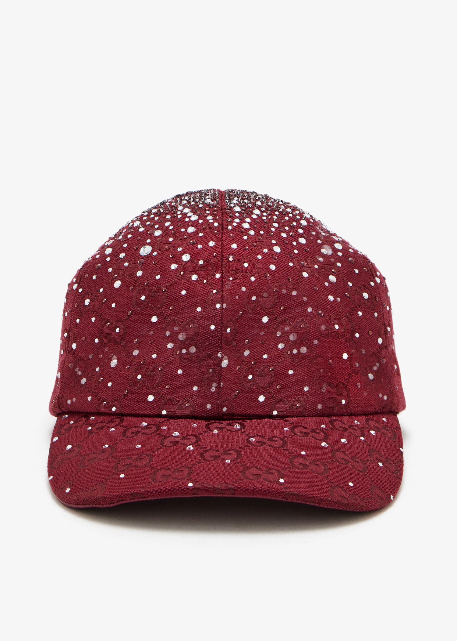 

GG canvas baseball cap, Red