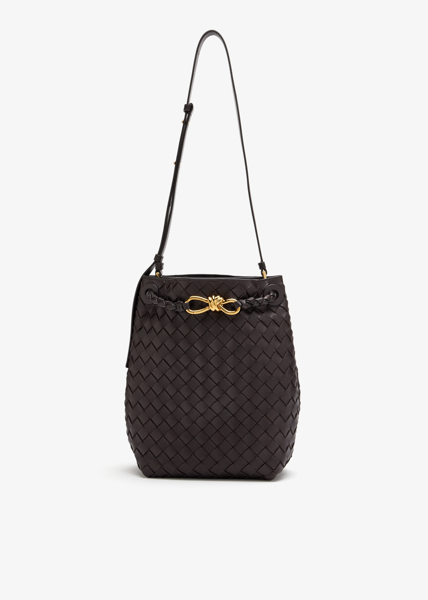 

Small Andiamo bucket bag, Brown