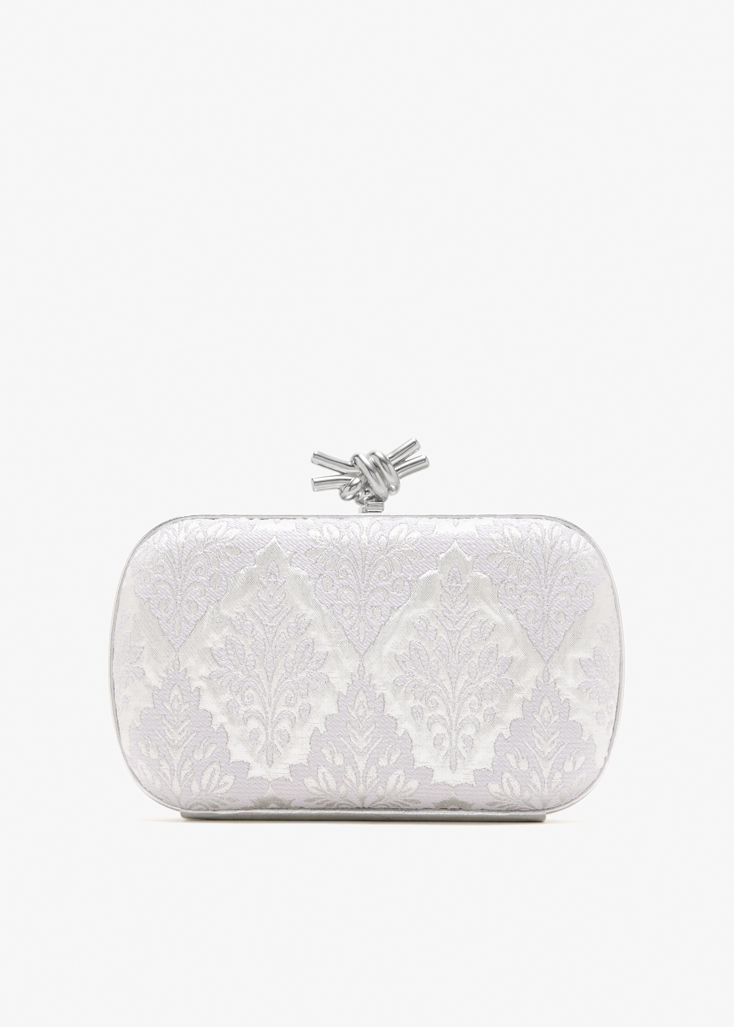 

Knot clutch, Silver