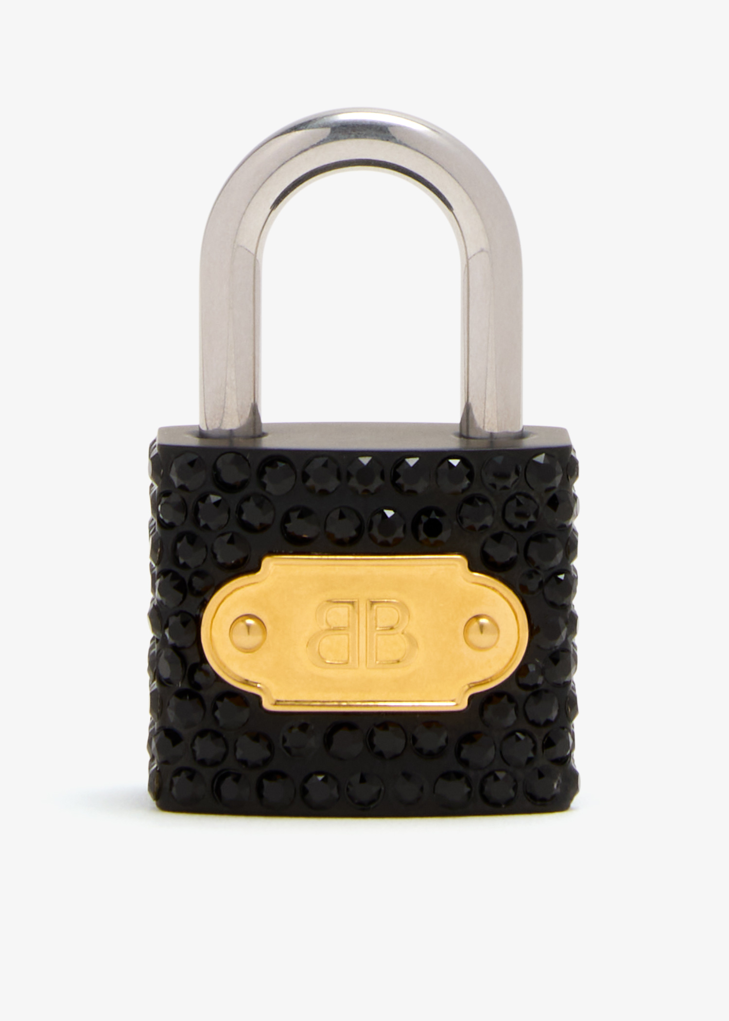 

BB Padlock charm, Black