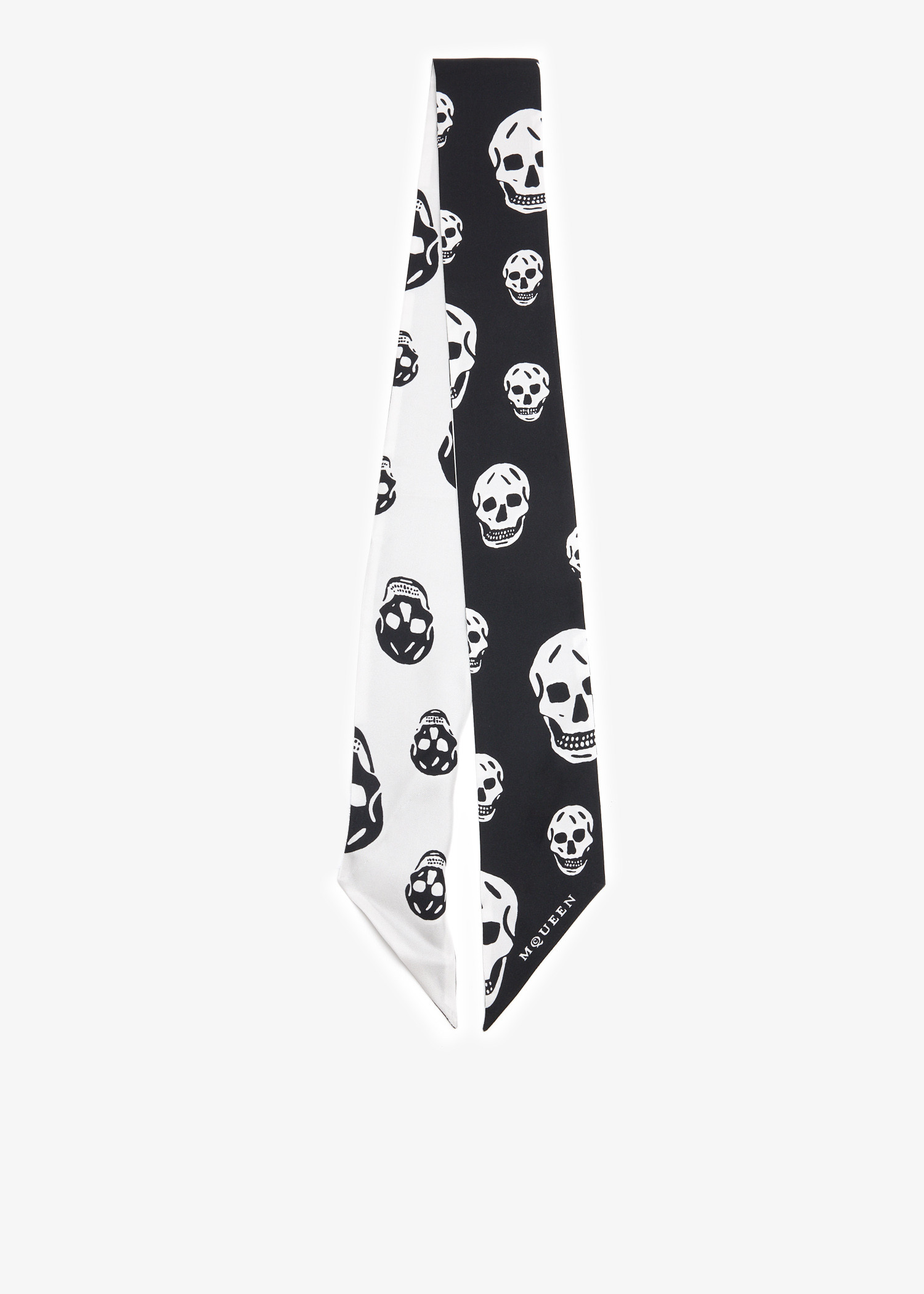 

Ribbon skull scarf, Printed