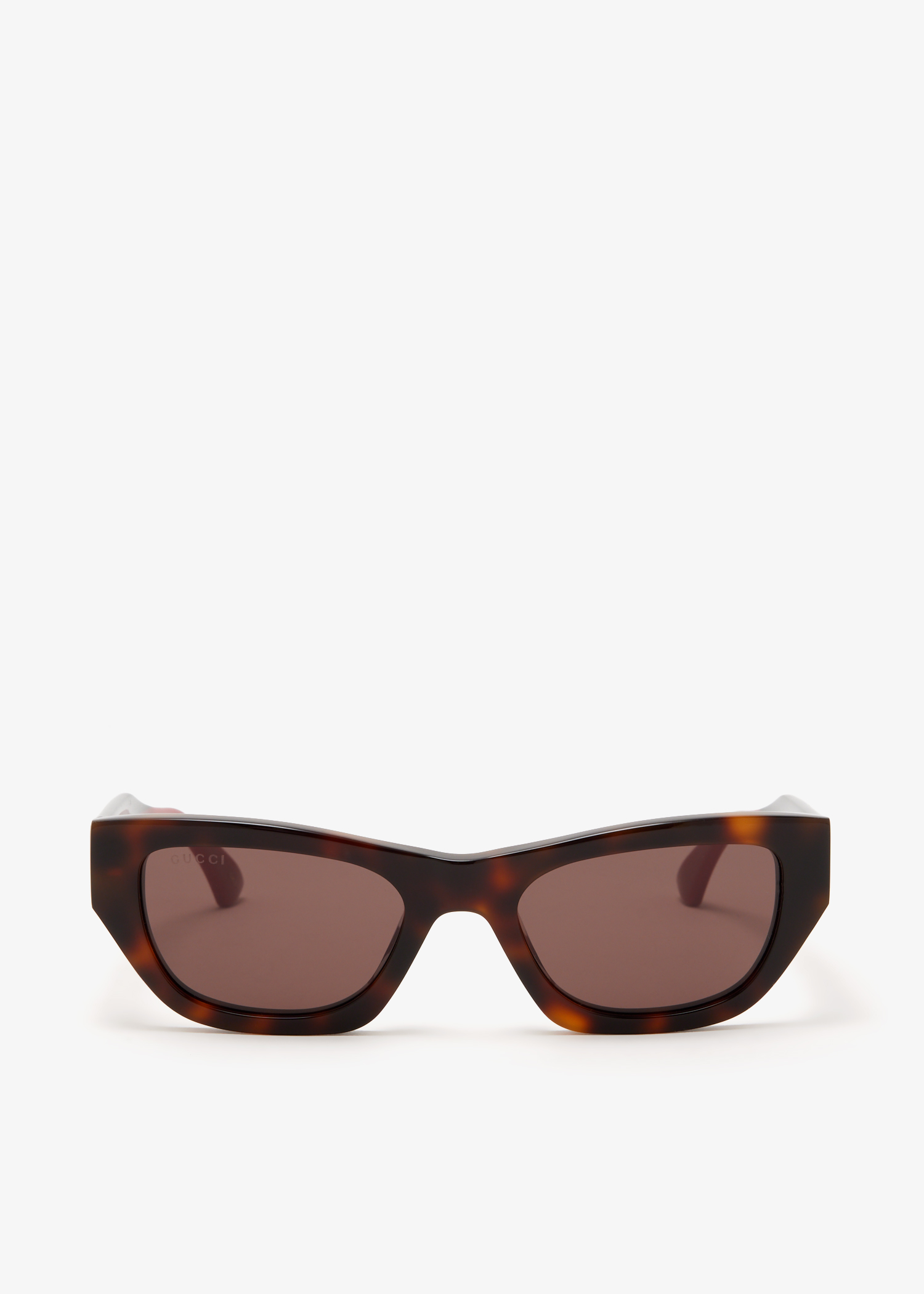 

Cat-eye frame sunglasses, Brown