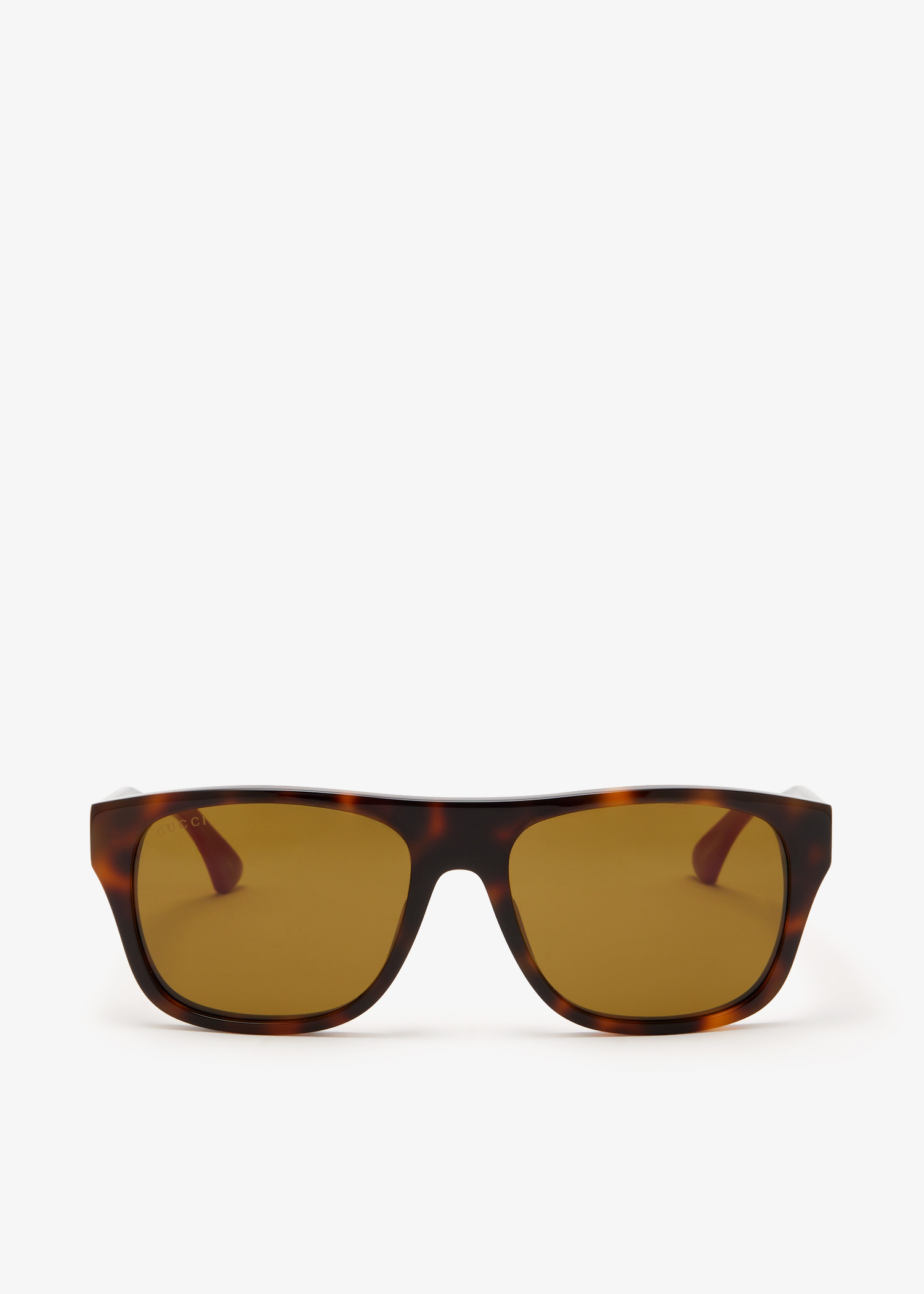 

Square frame sunglasses, Brown
