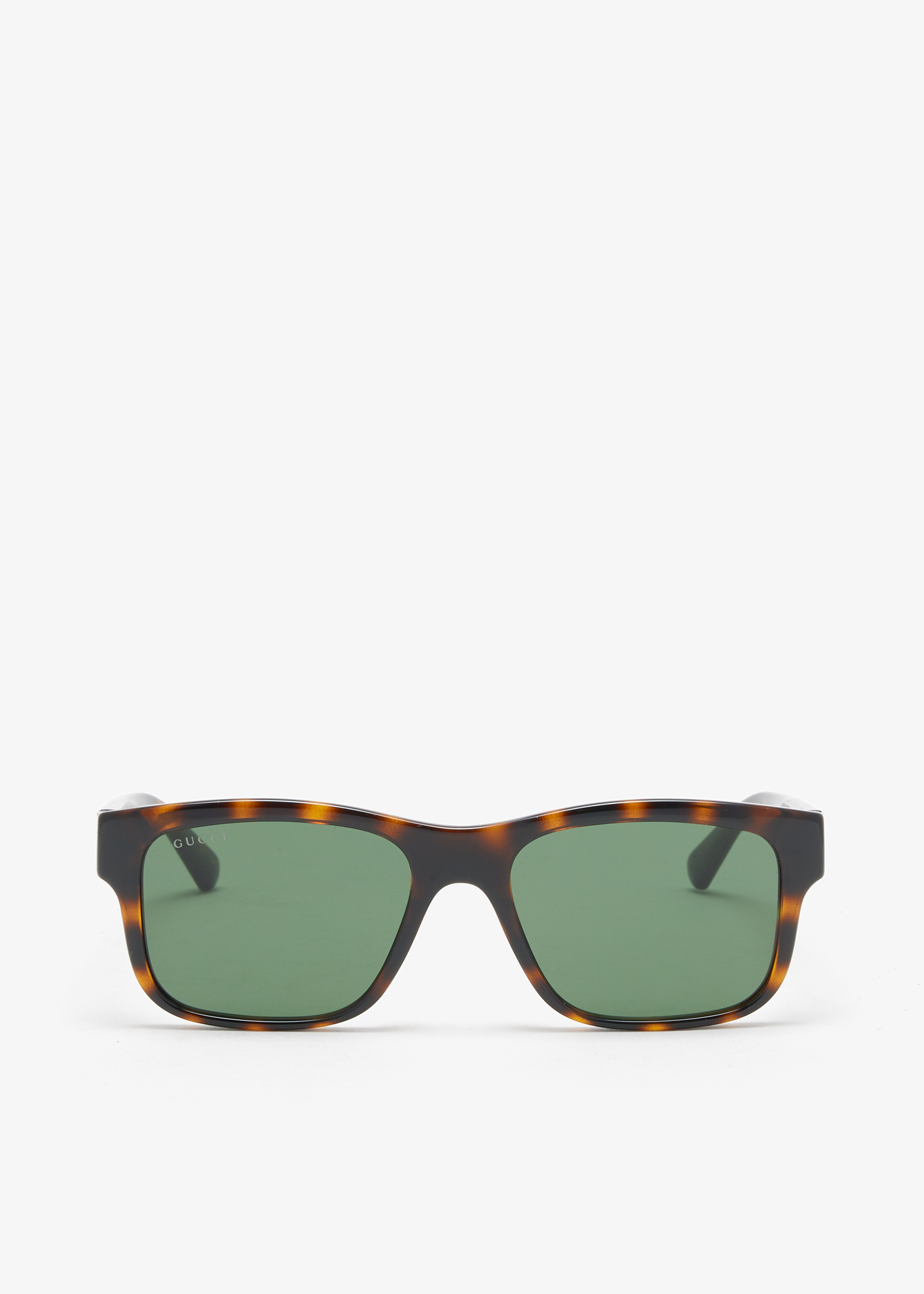 

Square frame sunglasses, Brown