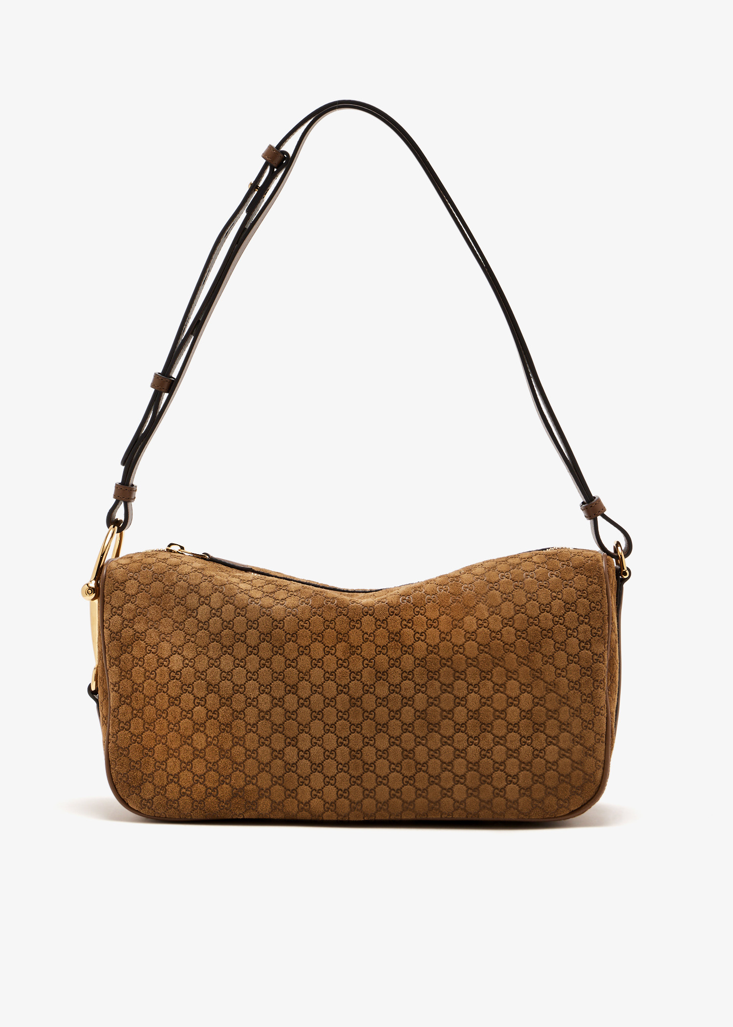 

Half Horsebit medium shoulder bag, Brown