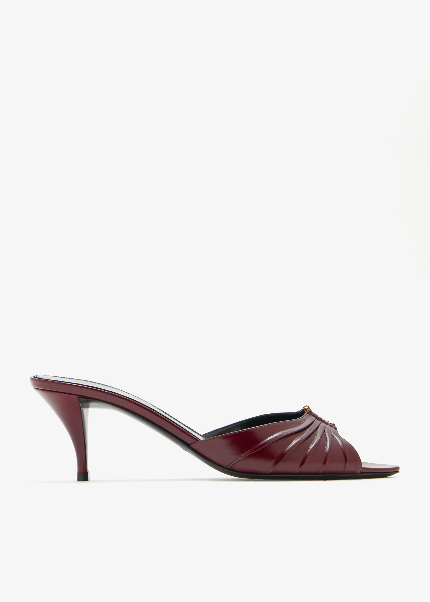 

Babylone mules, Burgundy