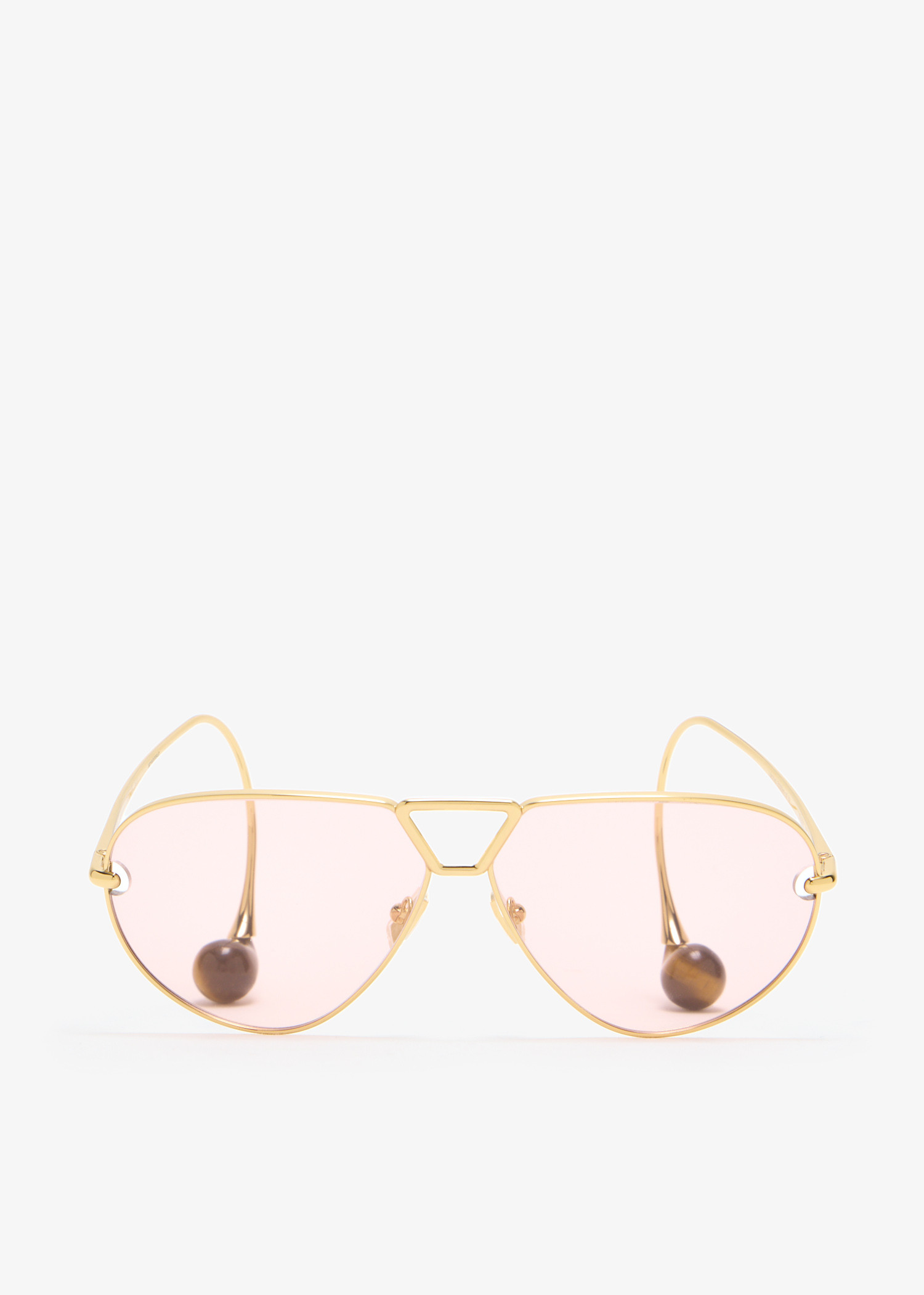 

Knot aviator sunglasses, Gold