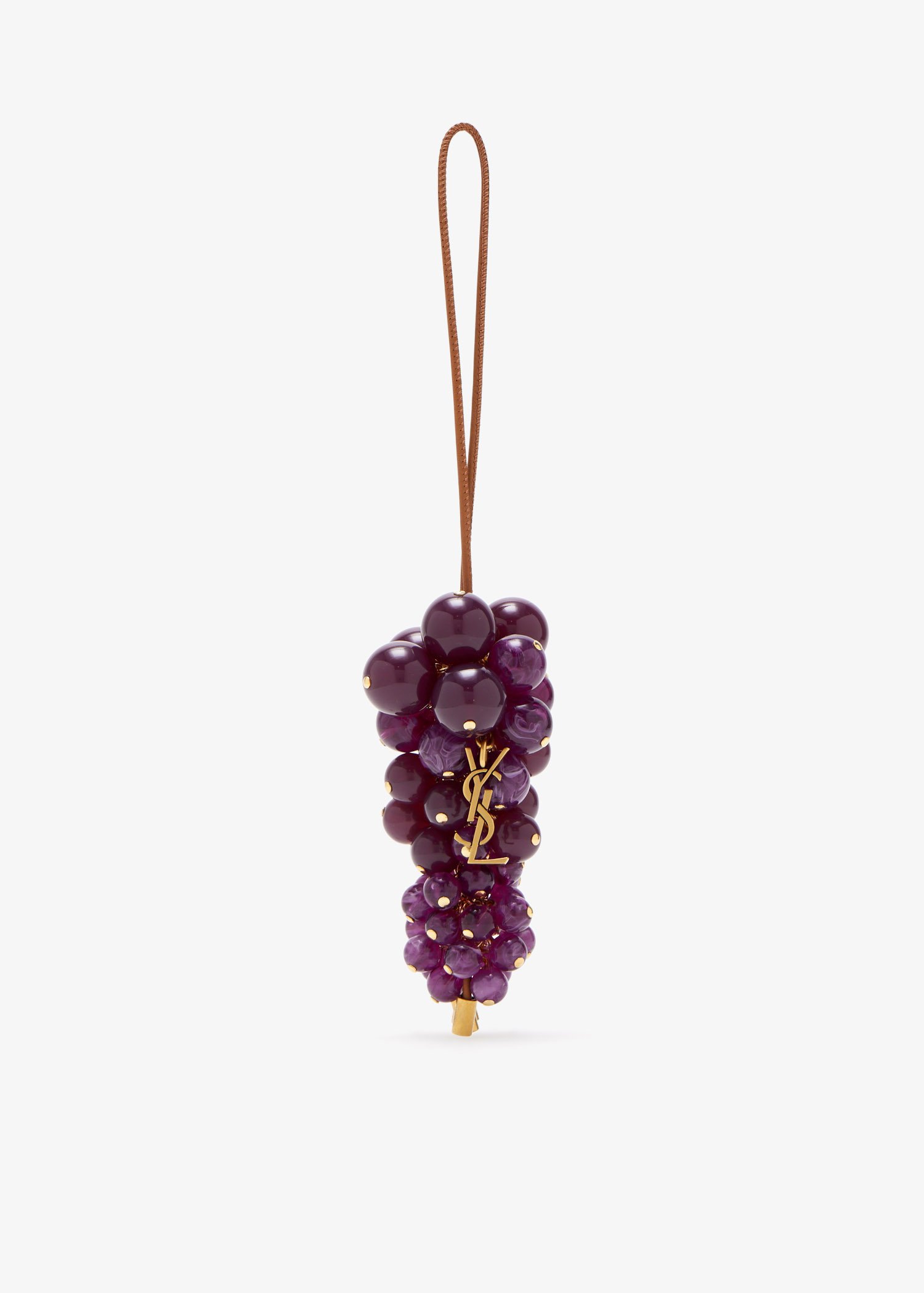 

Cassandre Grape bag charm, Purple