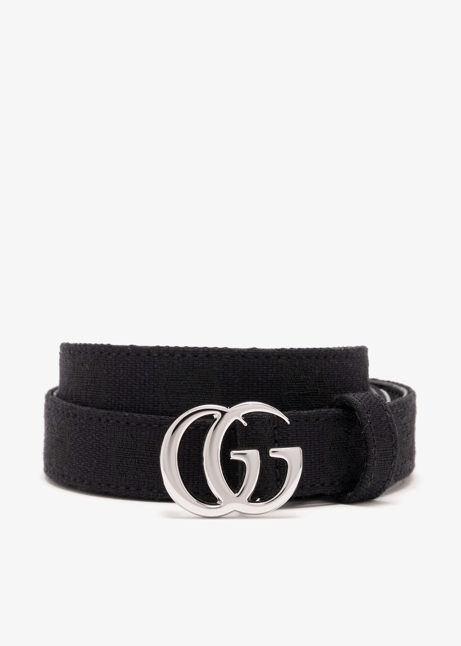 

GG Marmont thin belt, Black