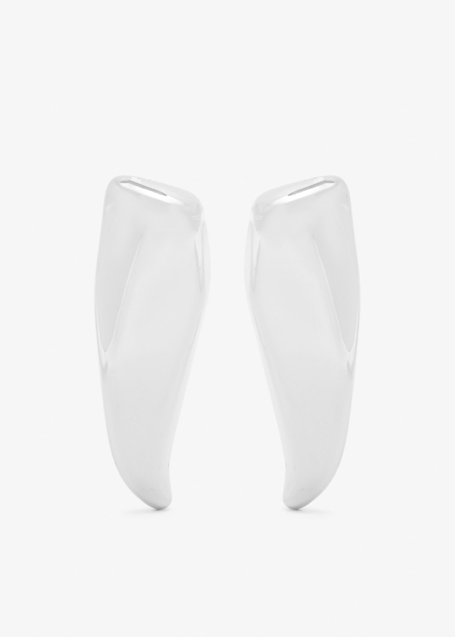 

Large Prisma earrings, Silver