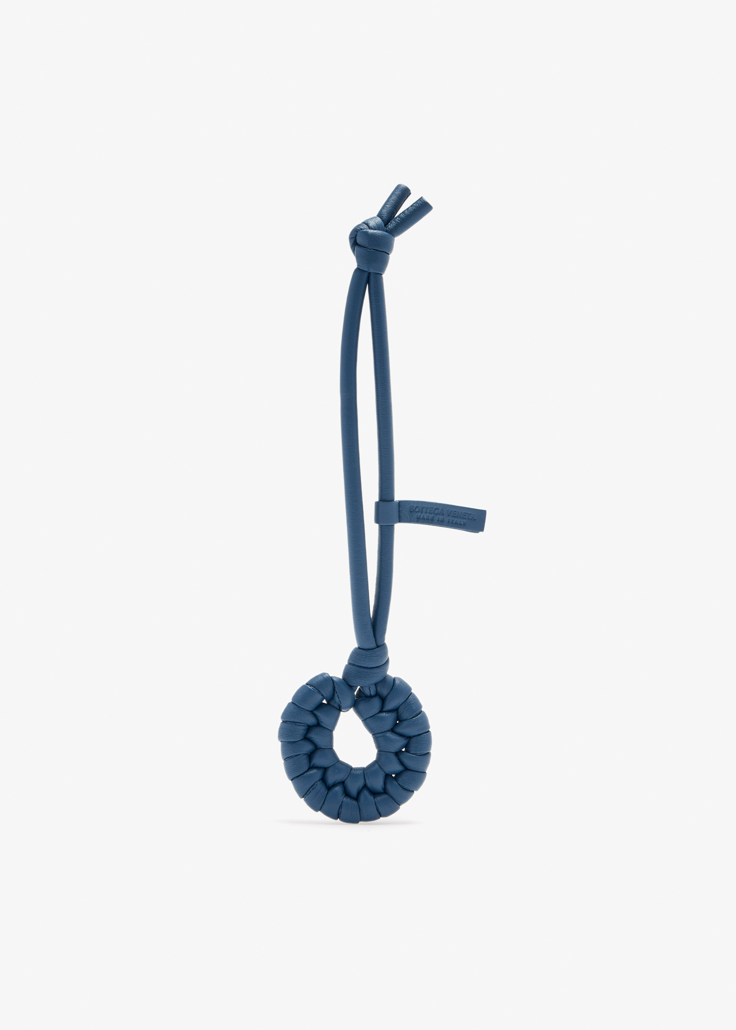 

Seashell Knot bag charm, Blue