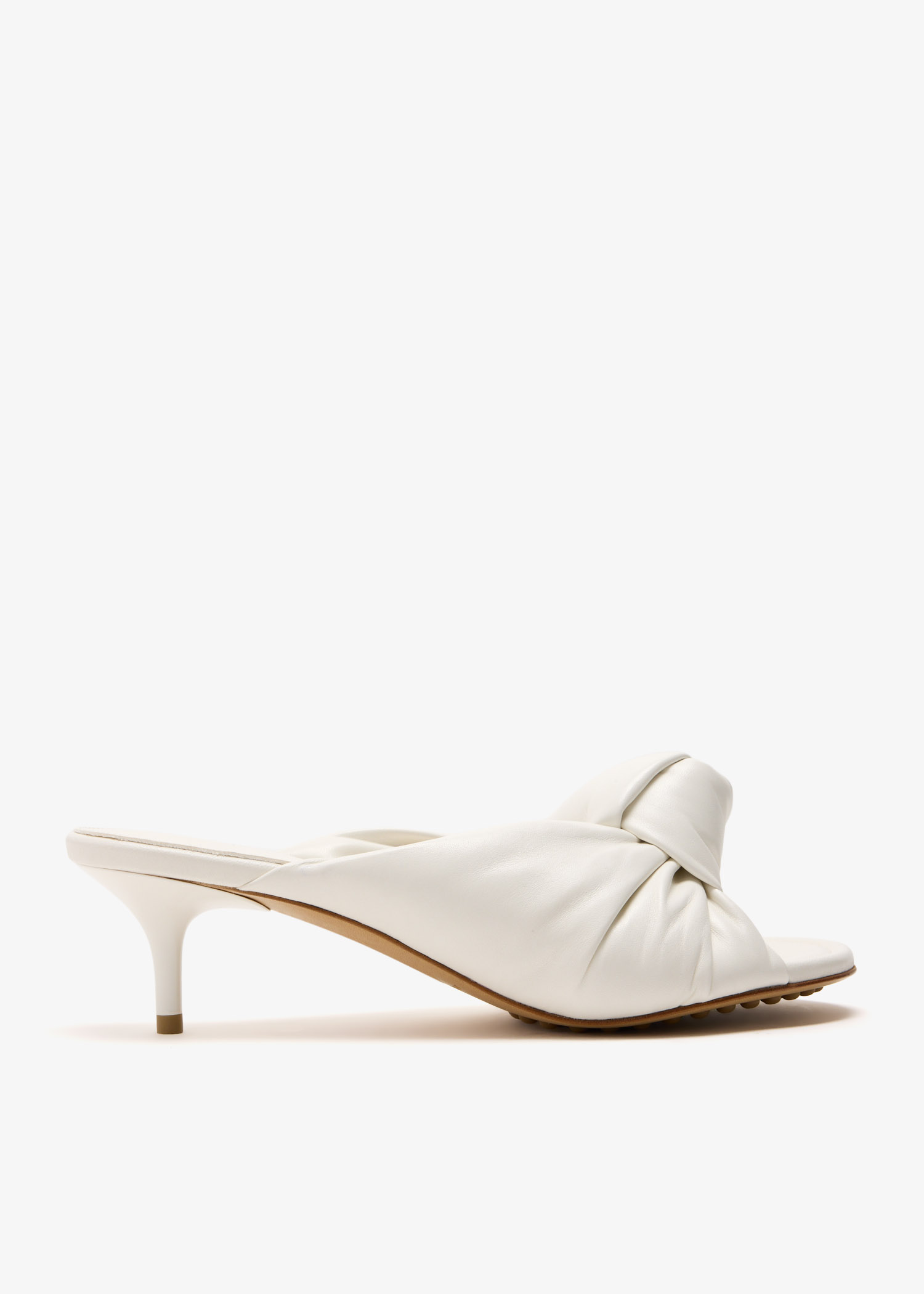 

Cherry mules, White