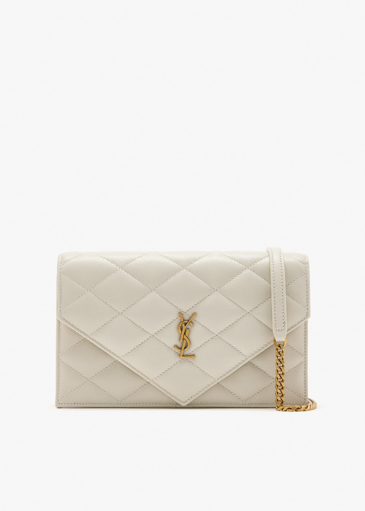 

Paris chain wallet, White
