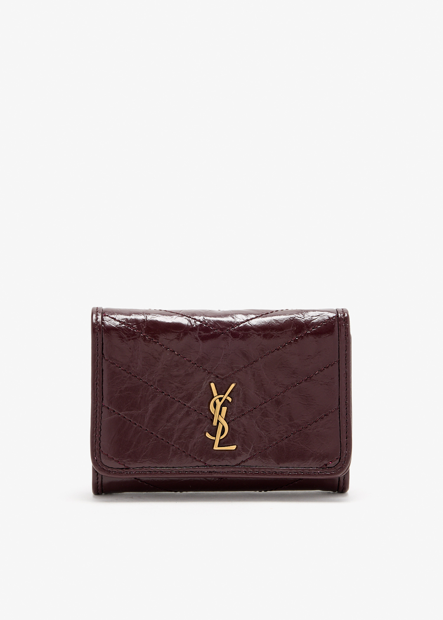 

Cassandre tri-fold wallet, Burgundy