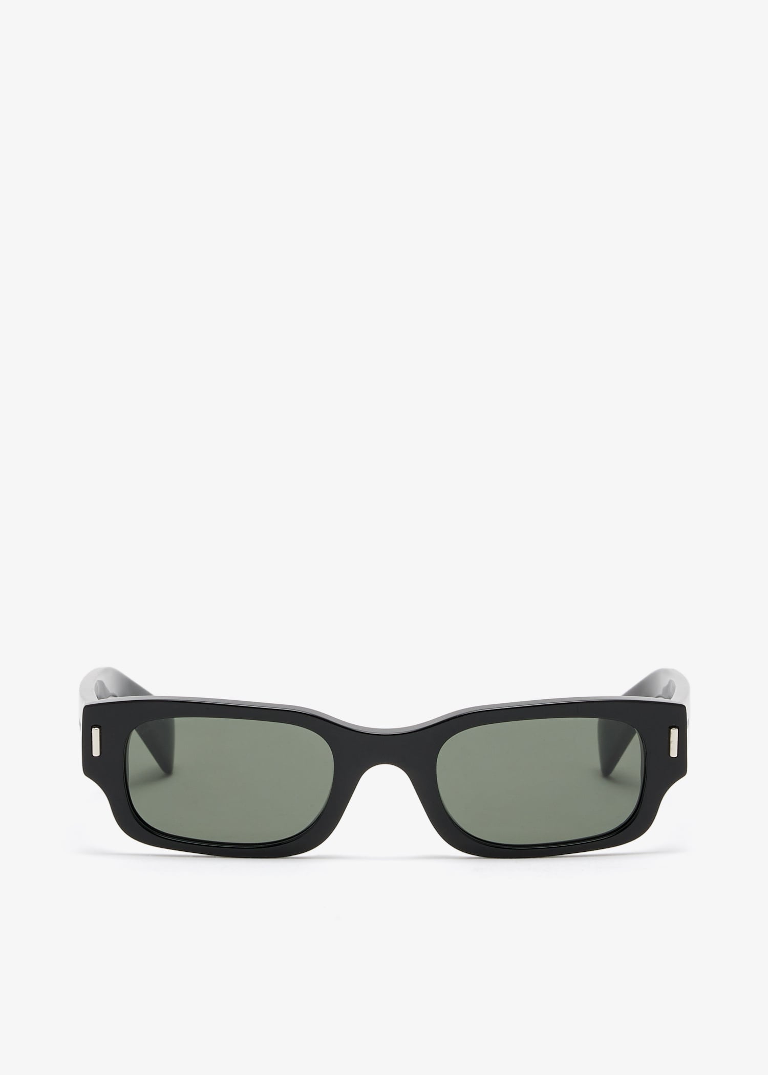 

T-Bar Rivet Panthos Sunglasses, Black