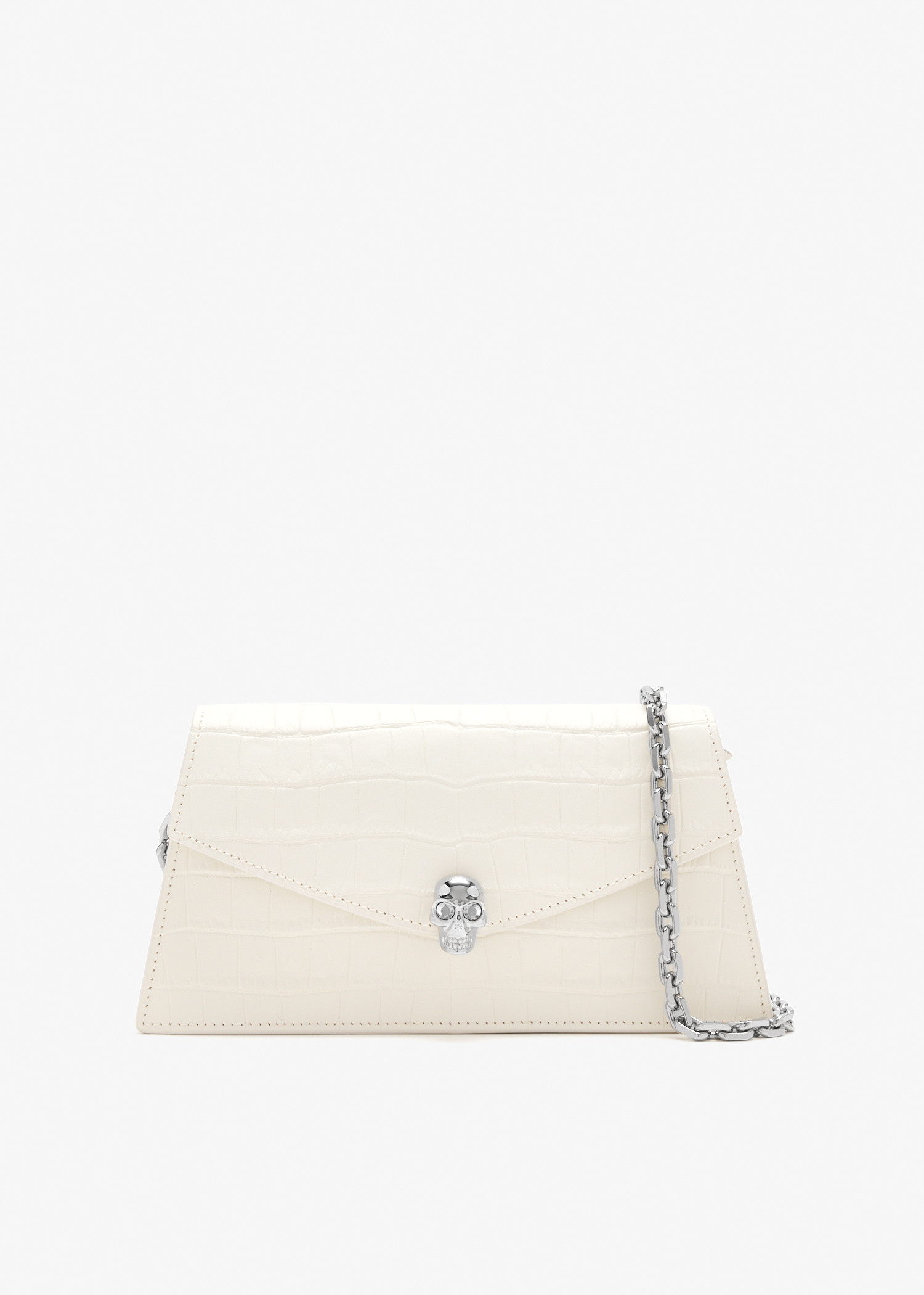 

Skull mini bag, White