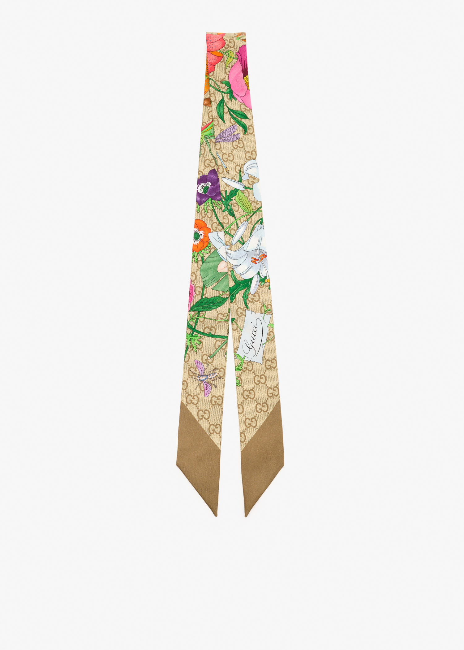 

Printed silk ribbon