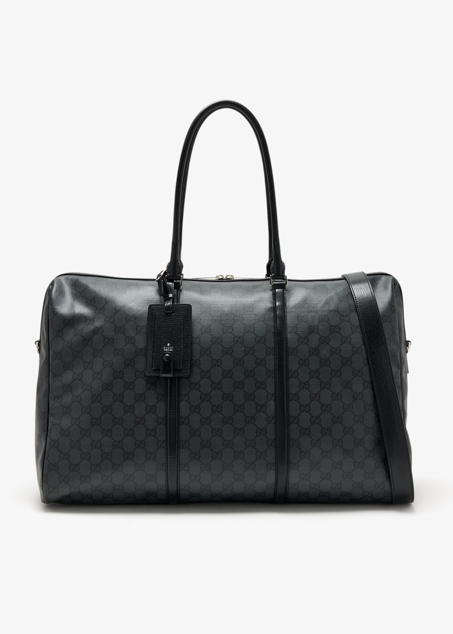 

GG medium duffle bag, Black