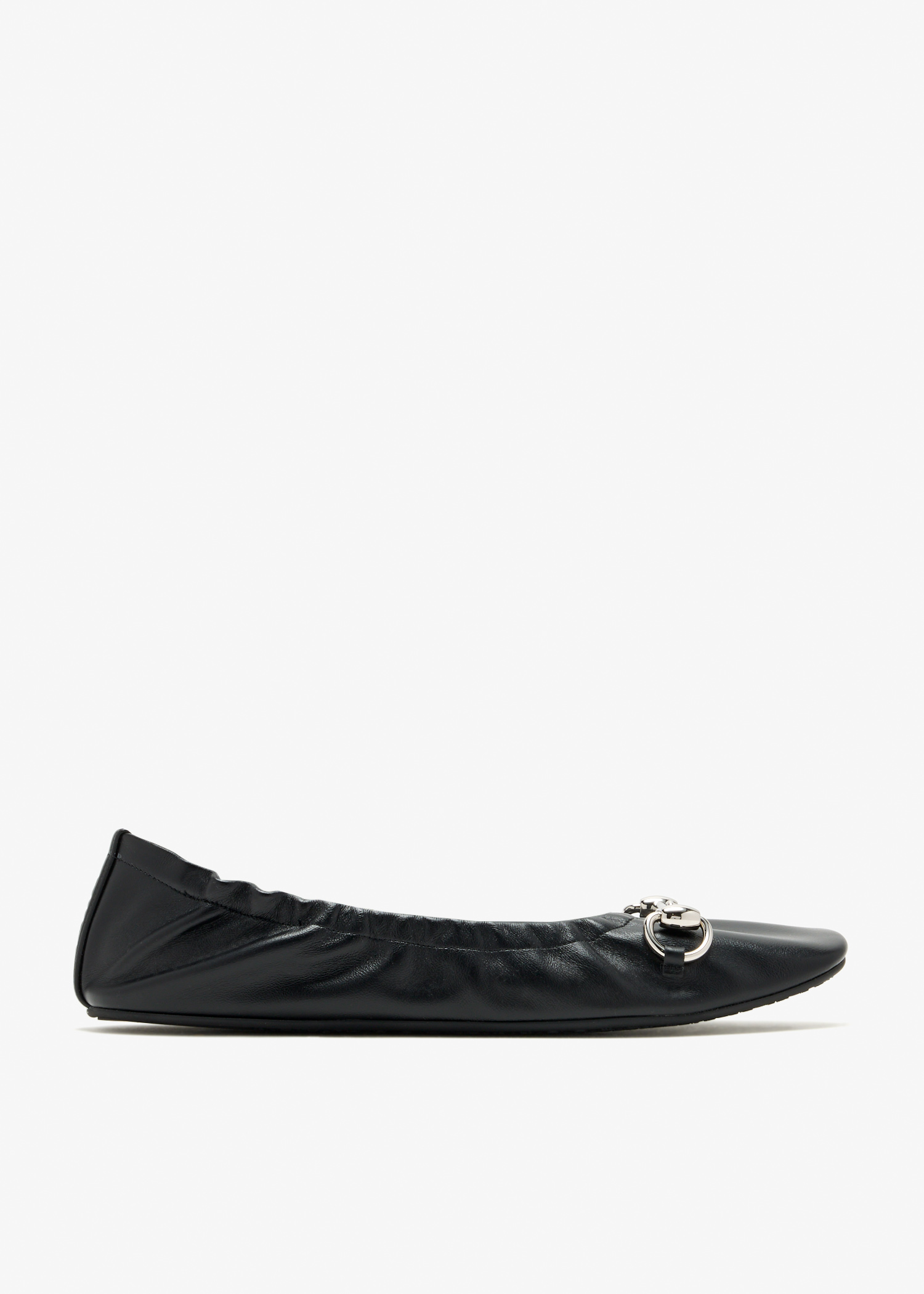 

Horsebit ballerinas, Black