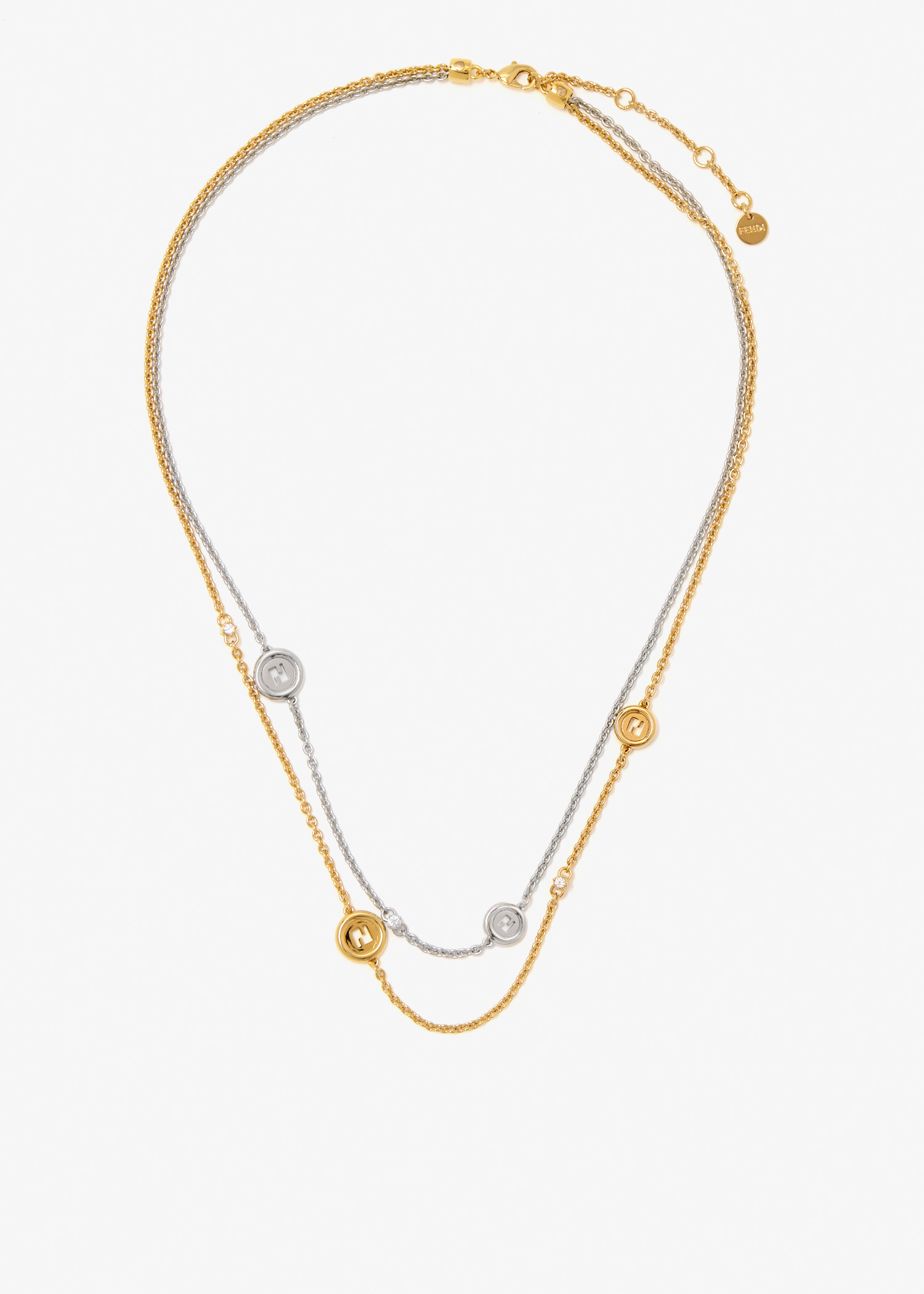 

EverRound Fendi necklace, Gold