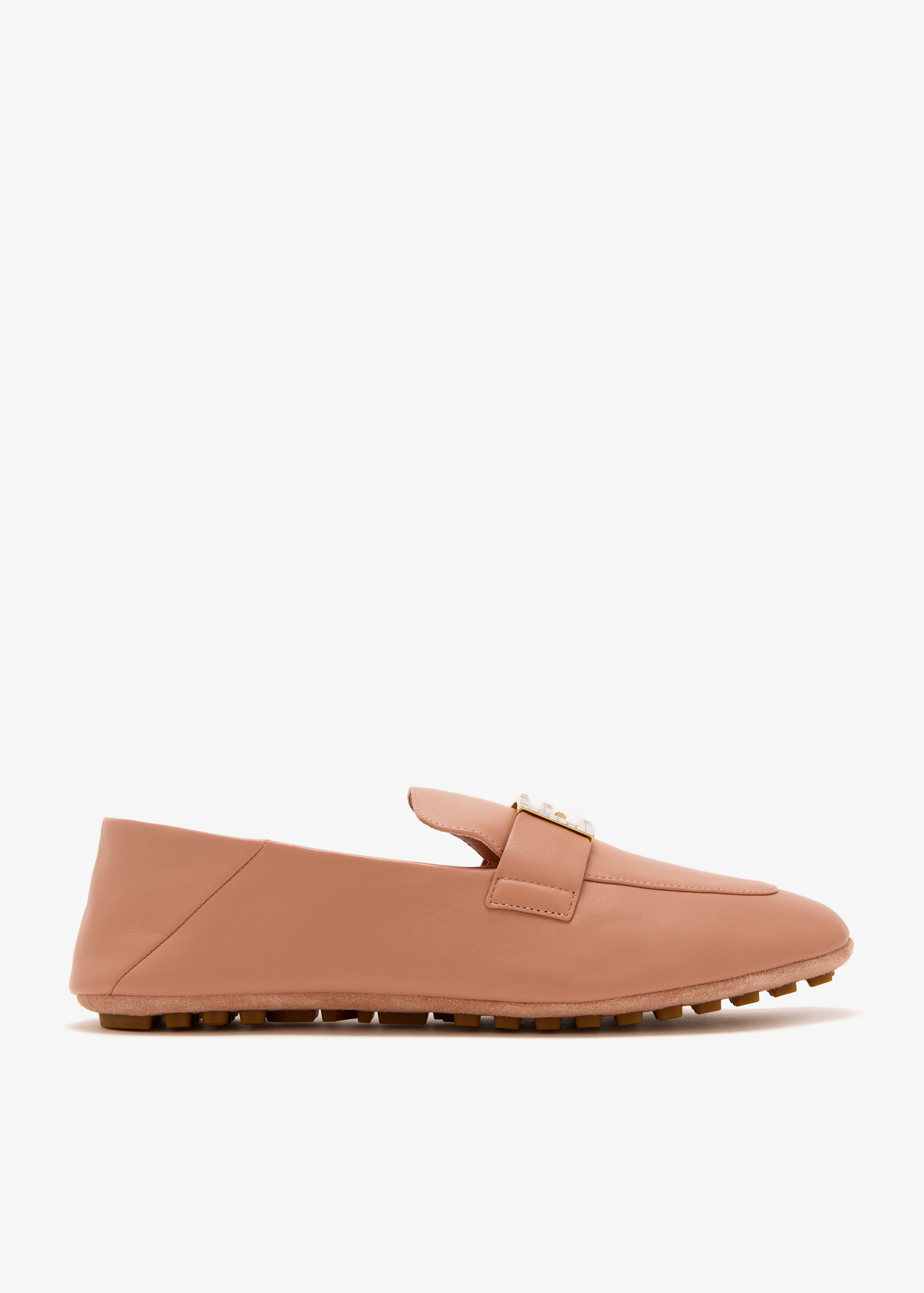 

Baguette loafers, Pink