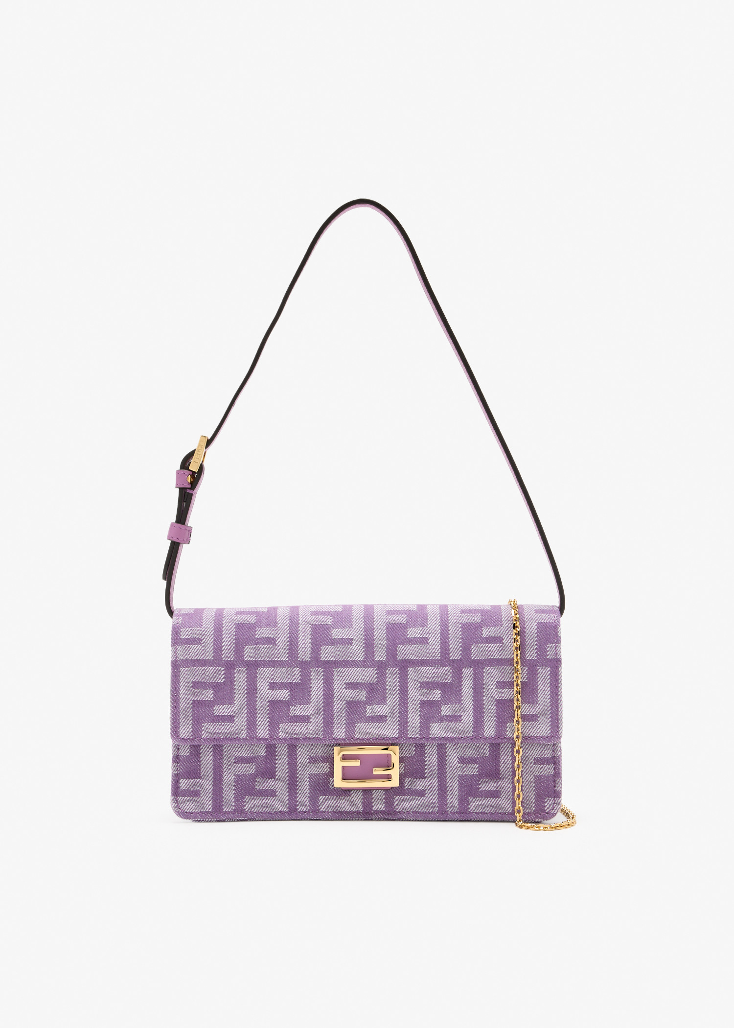 

Baguette chain wallet, Purple