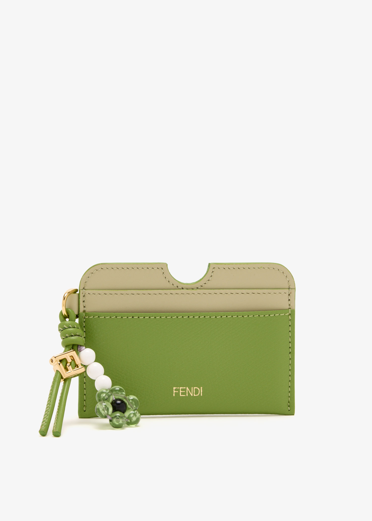 

FF Diamonds card case, Green