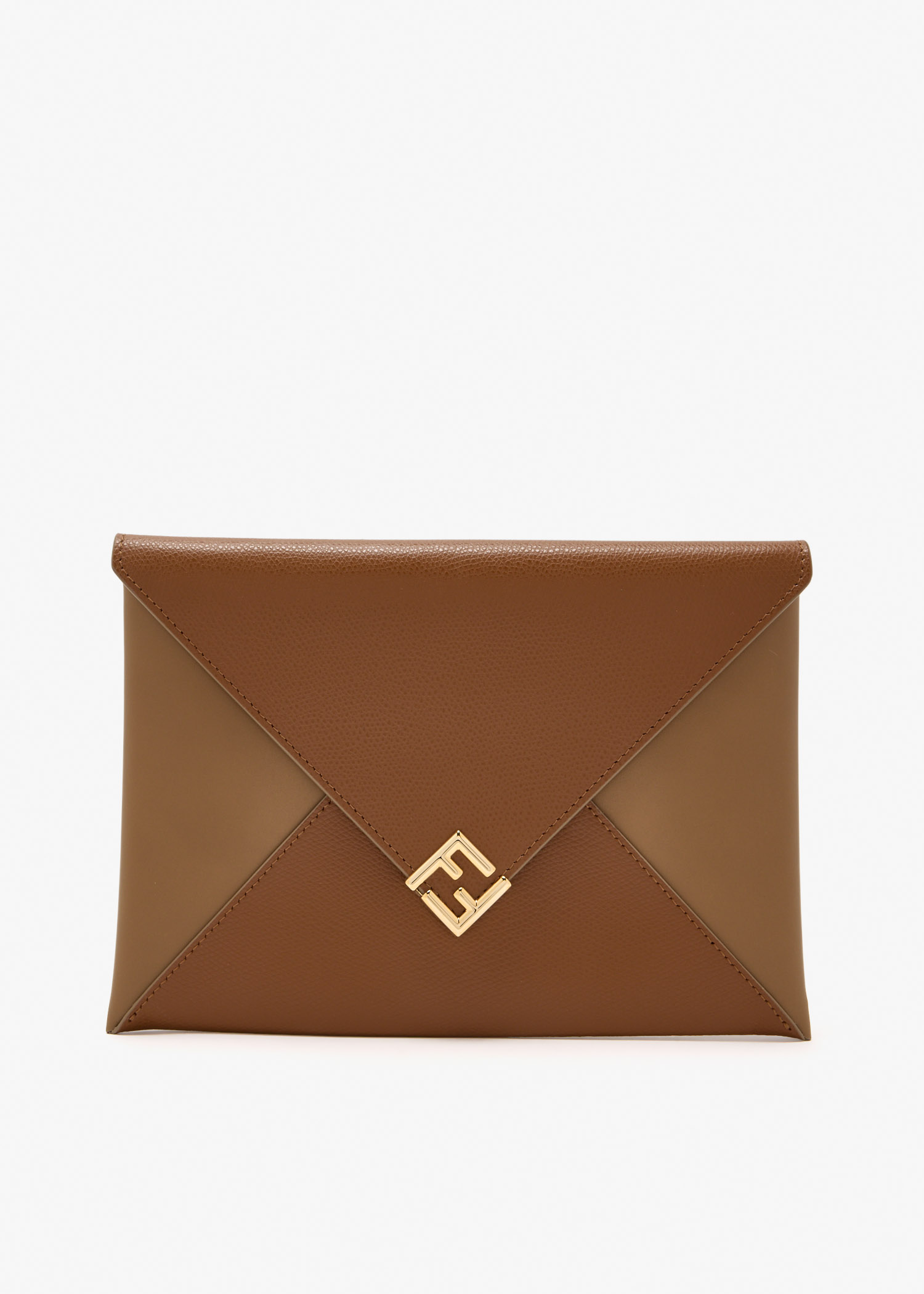 

FF Diamonds pouch, Brown